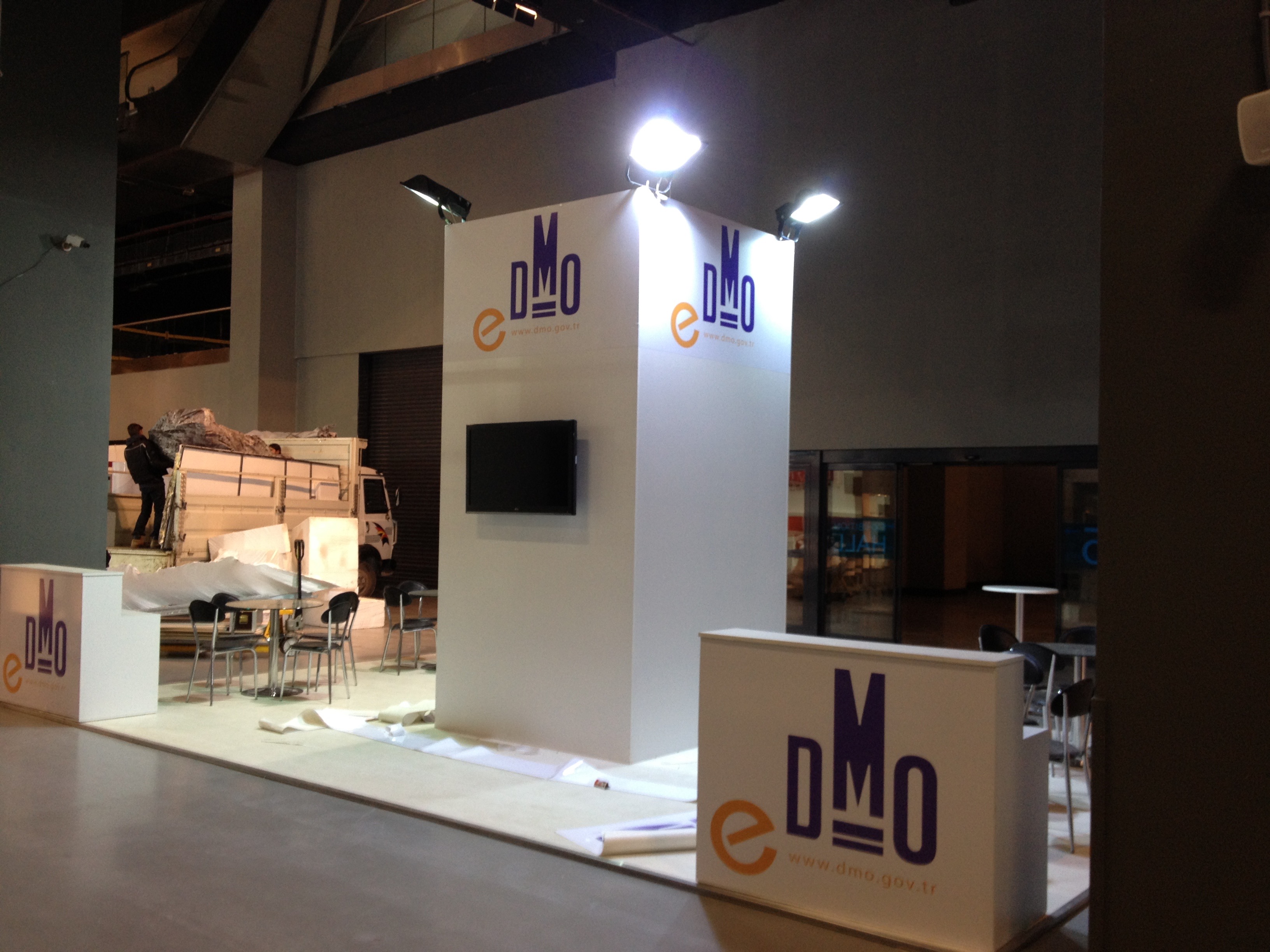 Ahşap Stand Ada Stand Octonorm