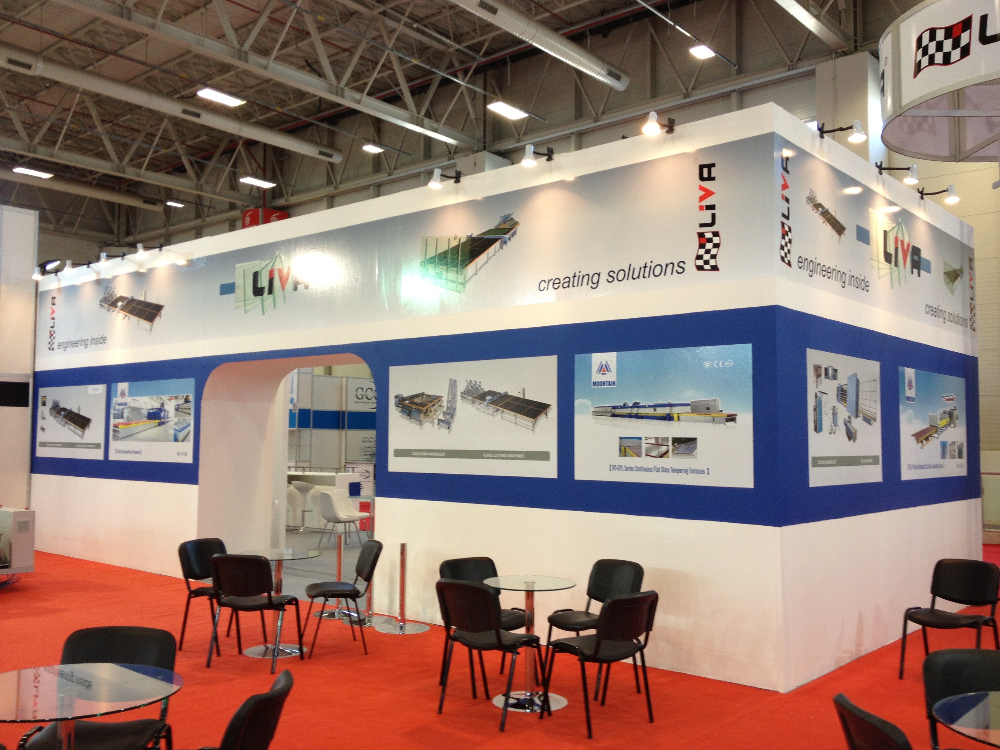 Ahşap Stand Ada Stand Octonorm