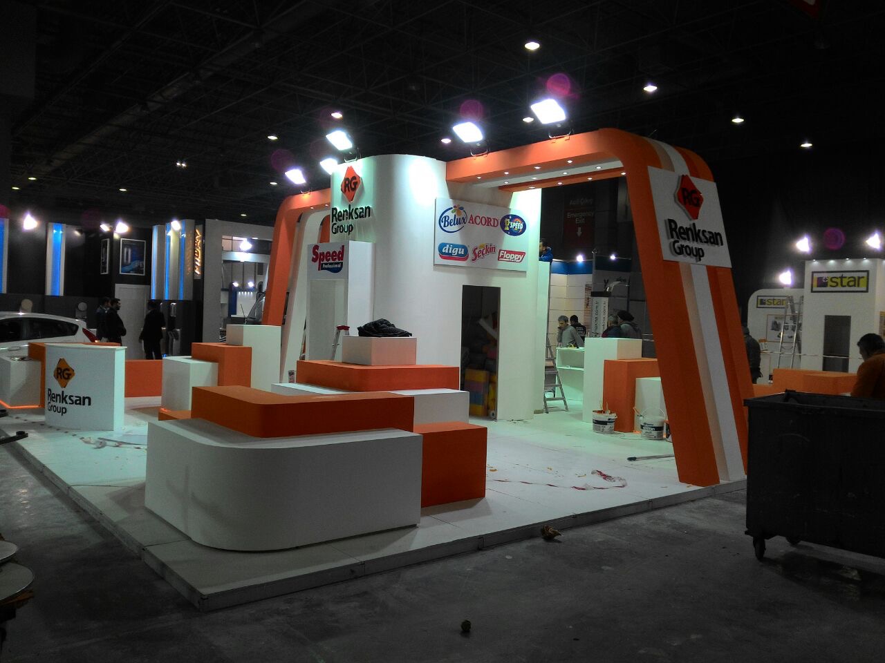 Ahşap Stand Ada Stand Octonorm