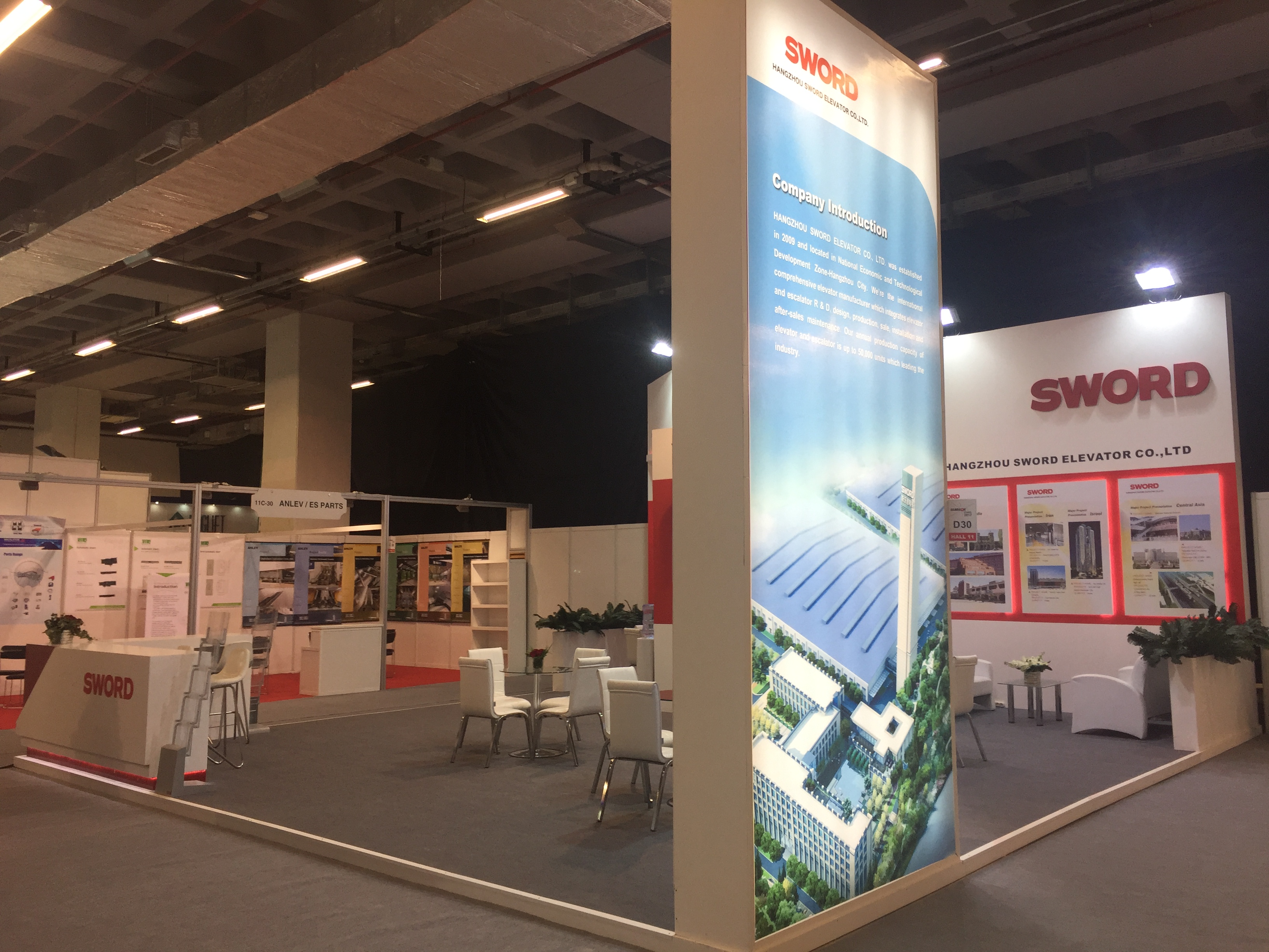 Ahşap Stand Üç Tarafı Açık Stand