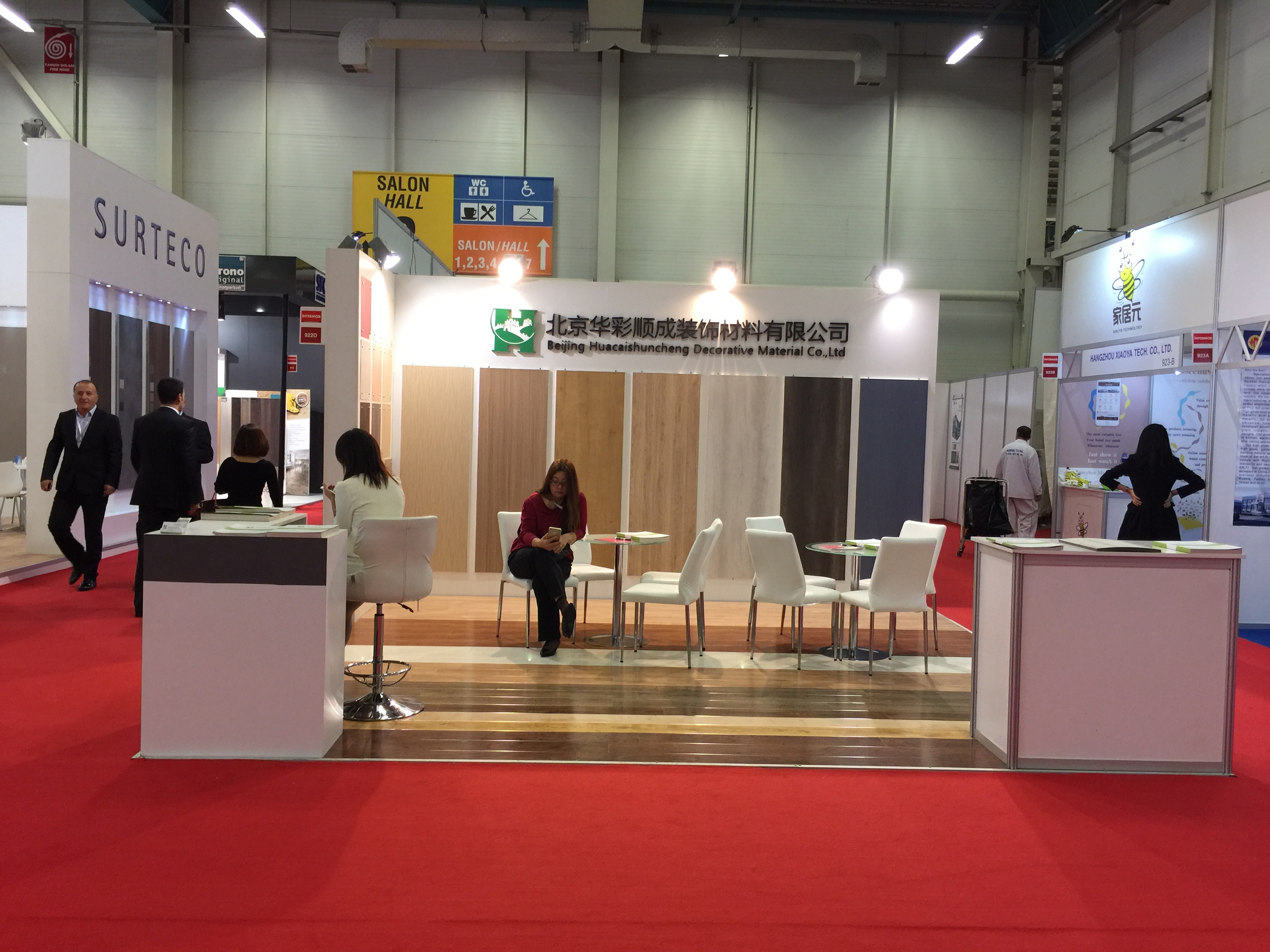 Ahşap Stand Üç Tarafı Açık Stand