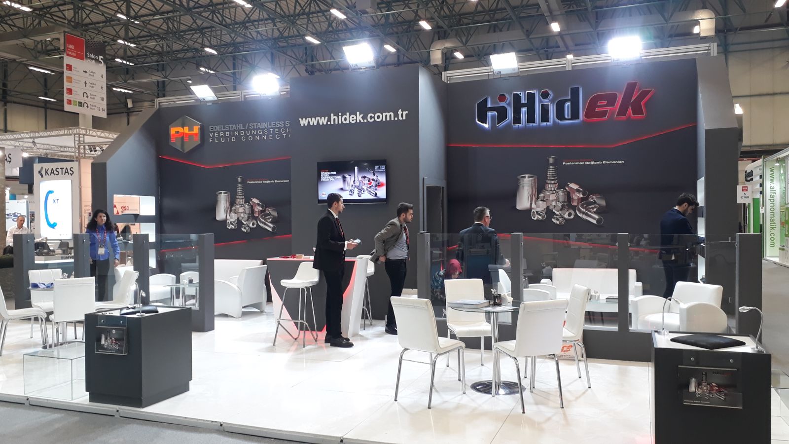 Ahşap Stand Üç Tarafı Açık Stand