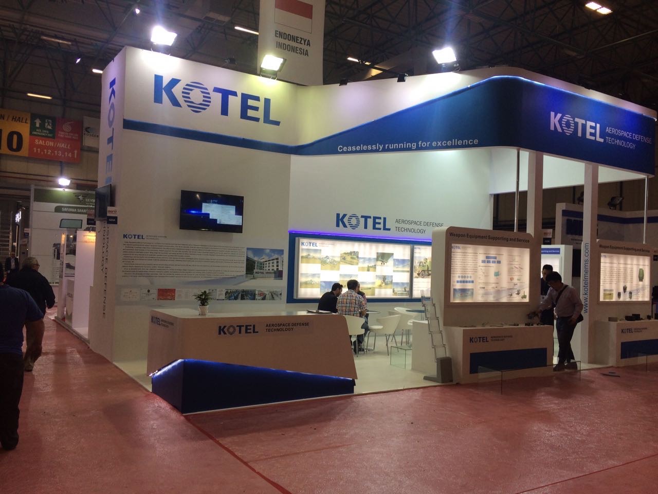 Ahşap Stand Üç Tarafı Açık Stand