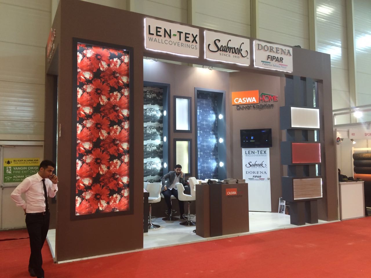 Ahşap Stand Üç Tarafı Açık Stand