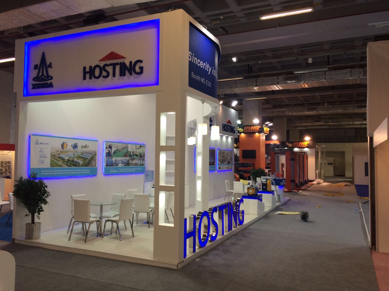 Ahşap Stand Üç Tarafı Açık Stand