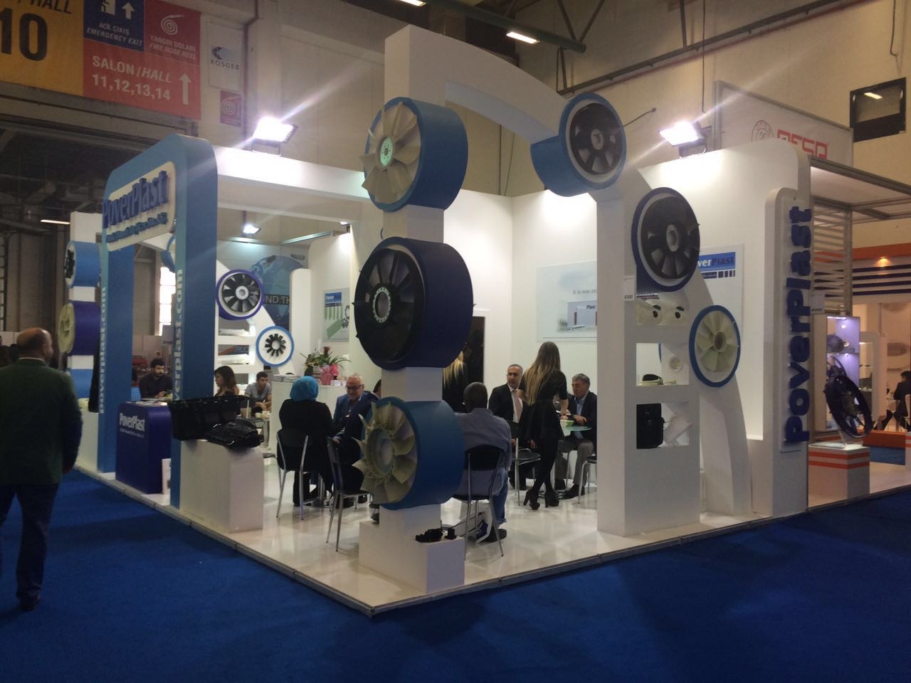 Ahşap Stand Üç Tarafı Açık Stand