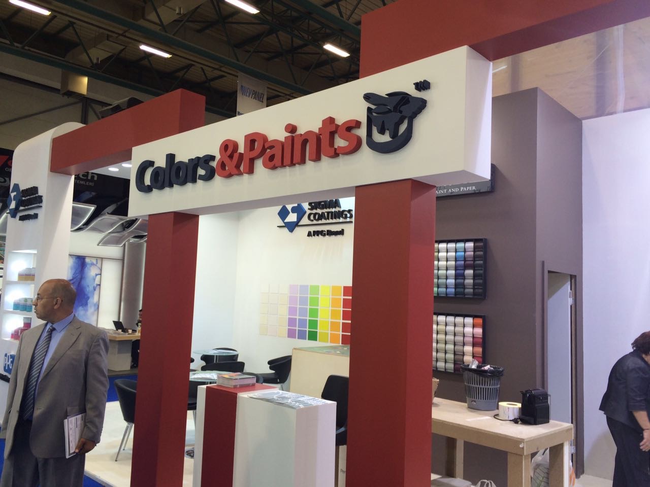 Ahşap Stand Üç Tarafı Açık Stand