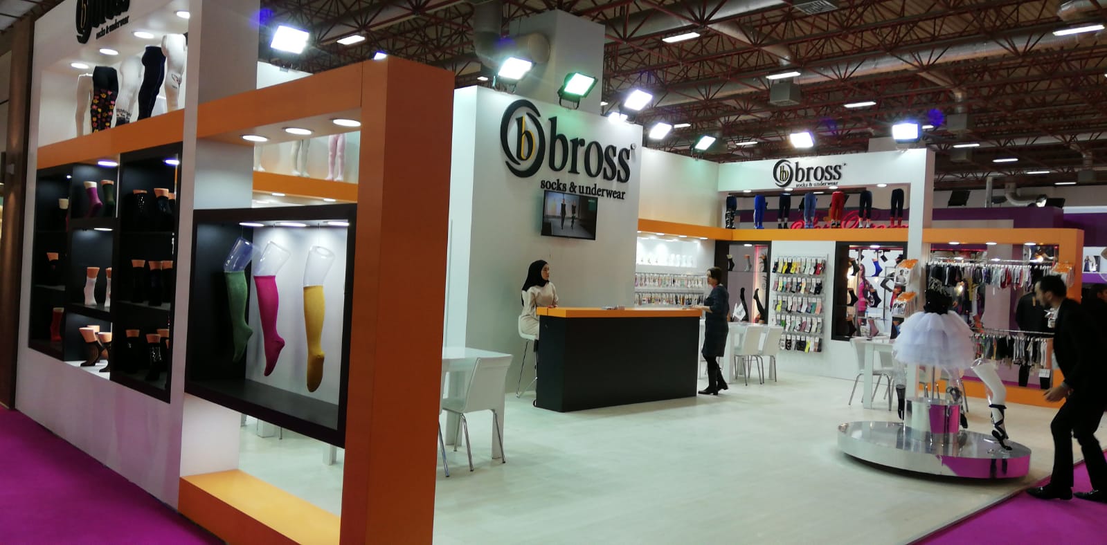 Ahşap Stand Üç Tarafı Açık Stand