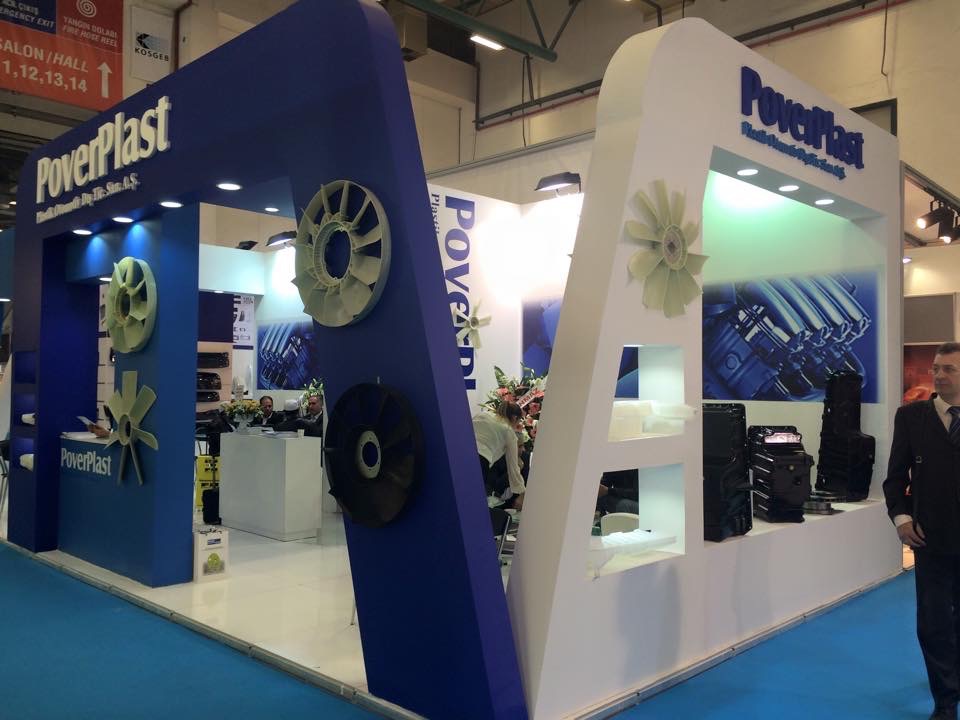 Ahşap Stand Üç Tarafı Açık Stand