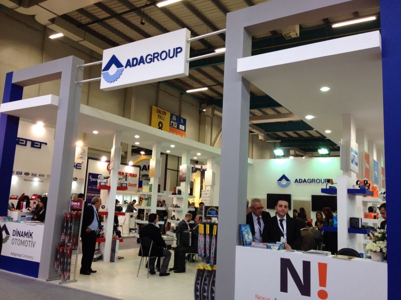 Ahşap Stand Üç Tarafı Açık Stand