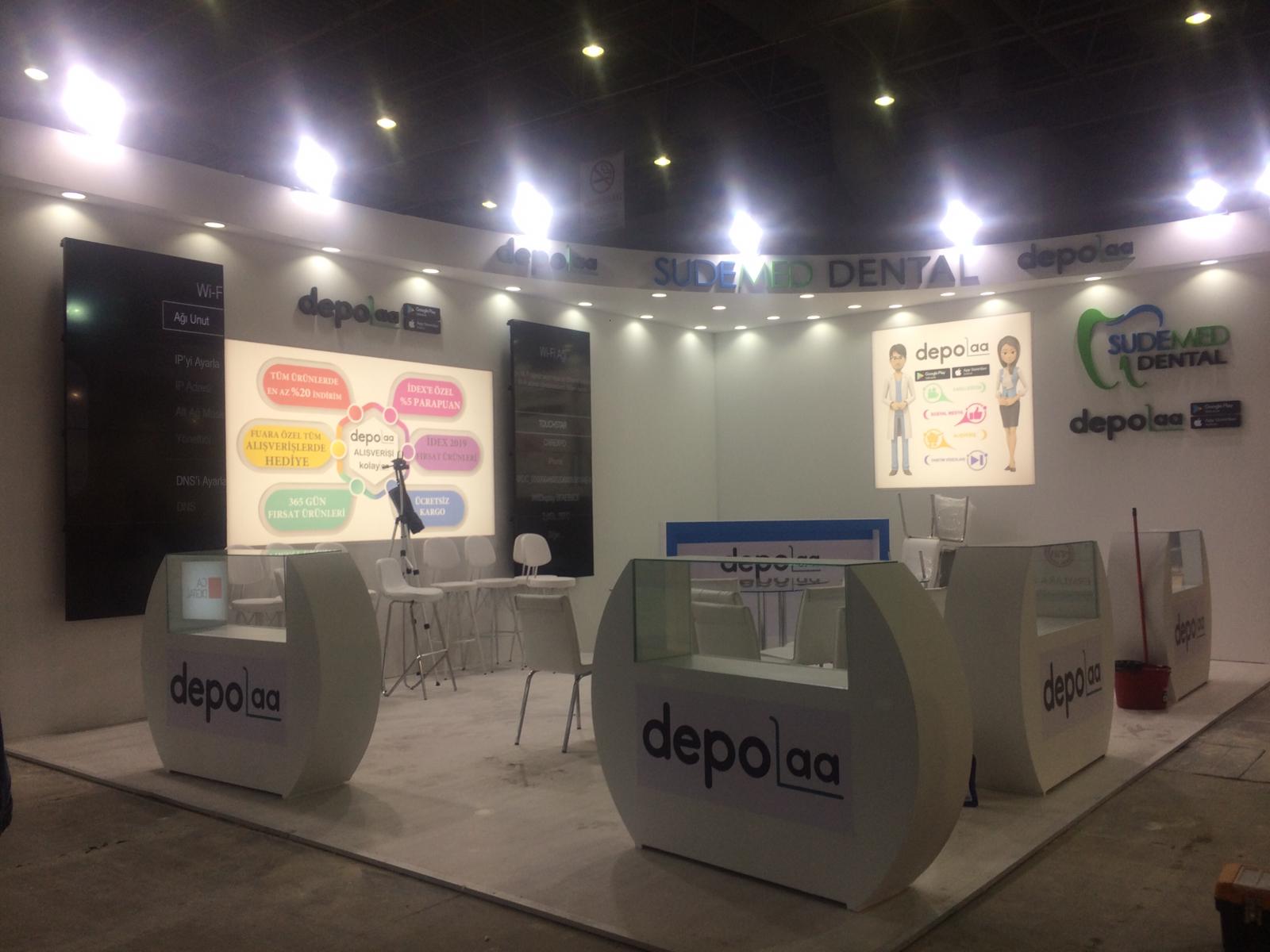 Ahşap Stand Köşe Stand