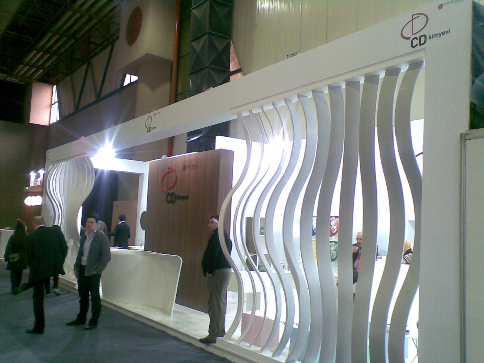 Ahşap Stand Köşe Stand