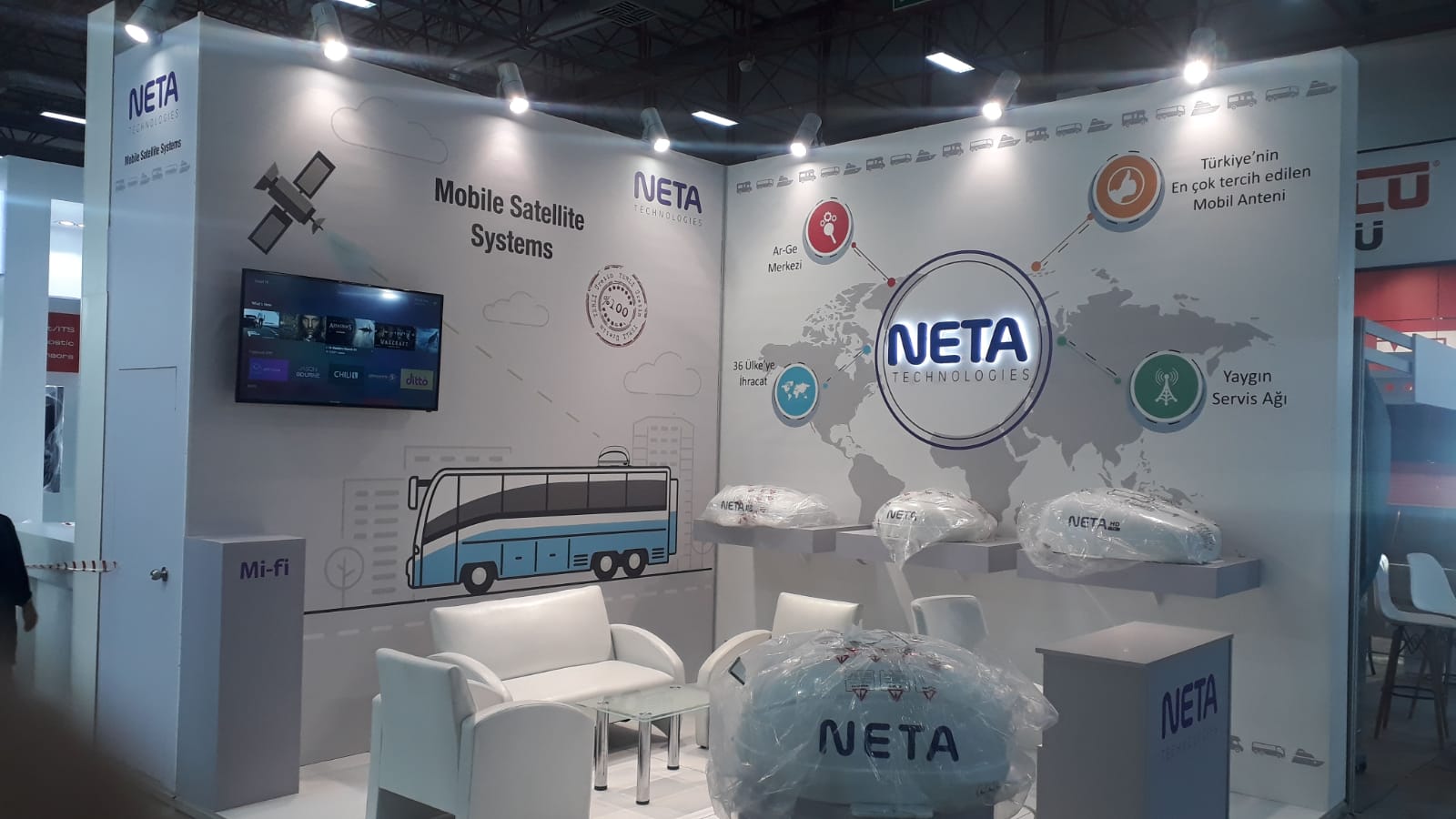 Ahşap Stand Köşe Stand