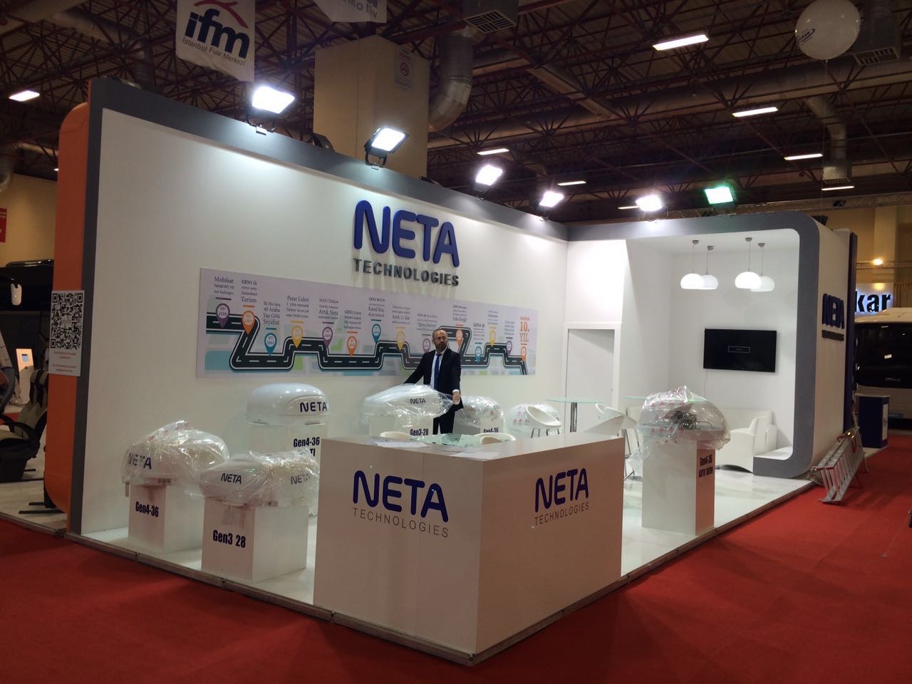 Ahşap Stand Köşe Stand