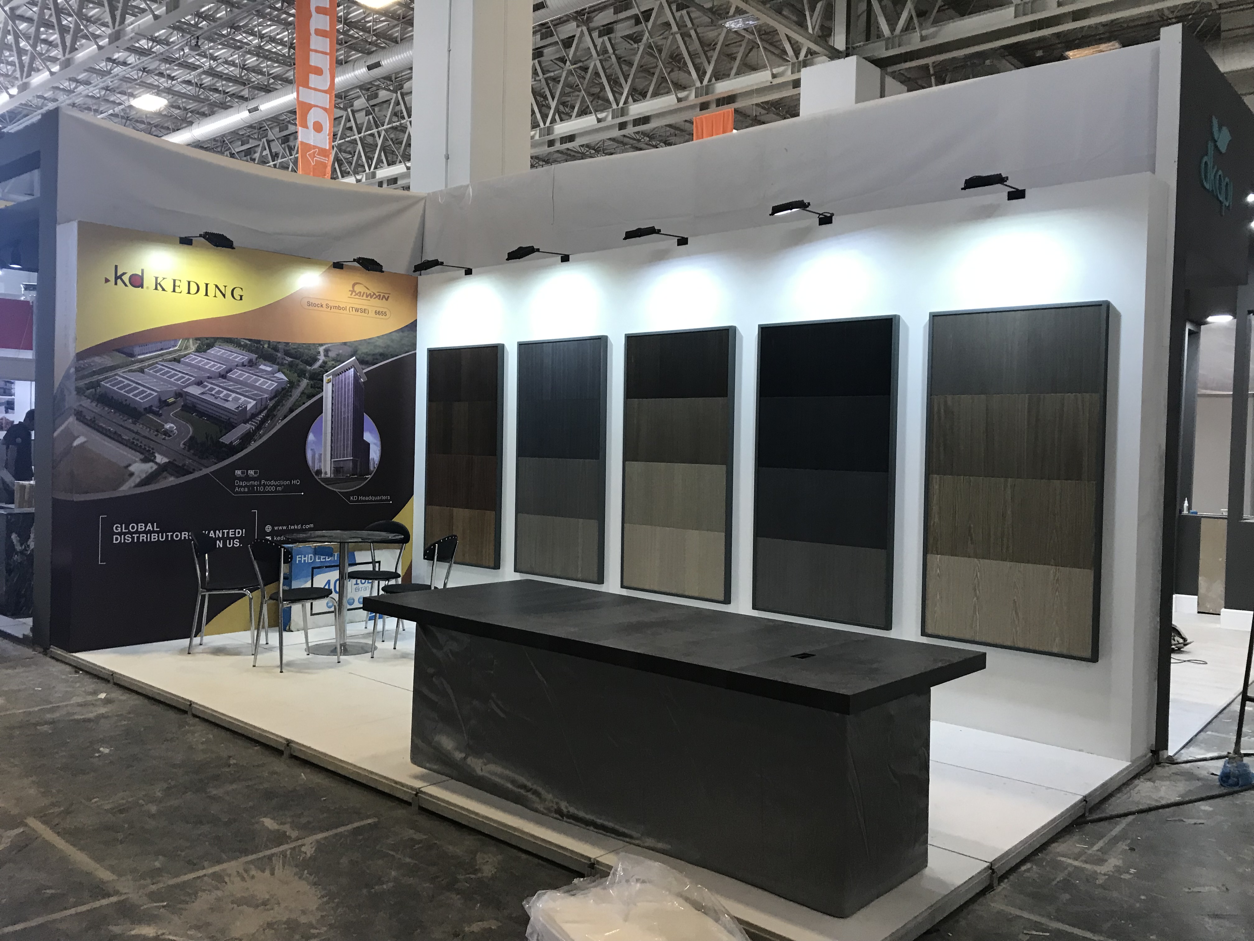 Ahşap Stand Köşe Stand