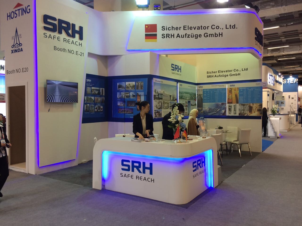 Ahşap Stand Köşe Stand