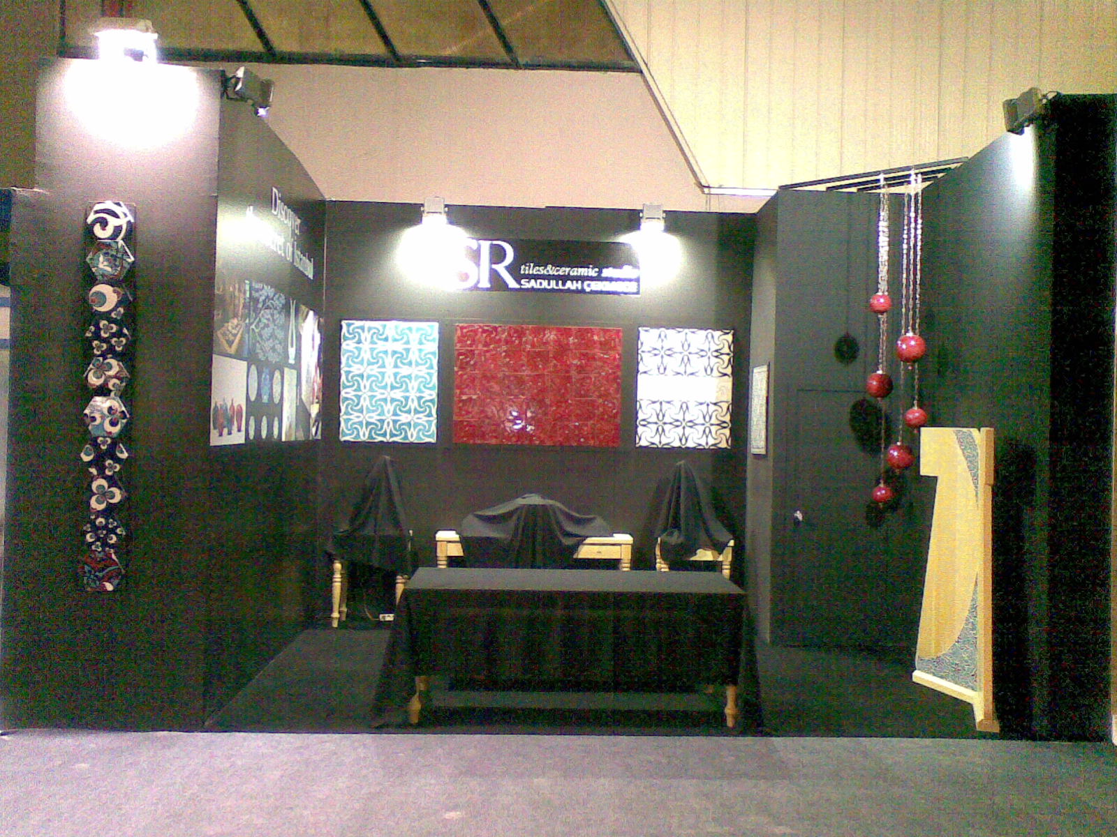 Ahşap Stand Tek Cephe Açık Stand