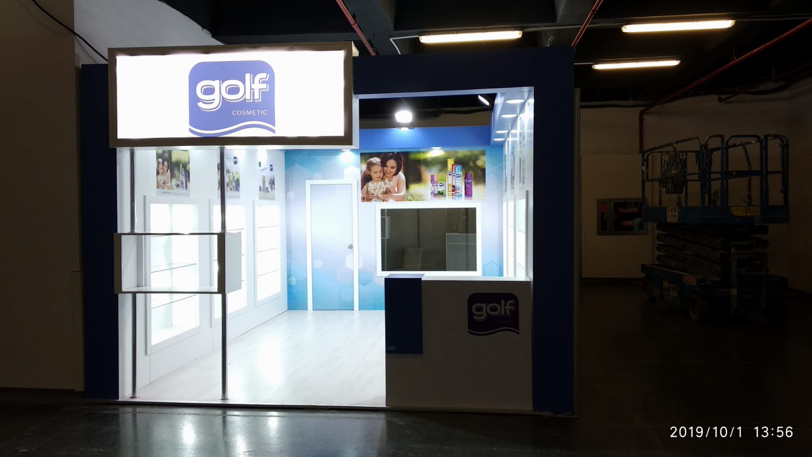 Ahşap Stand Tek Cephe Açık Stand