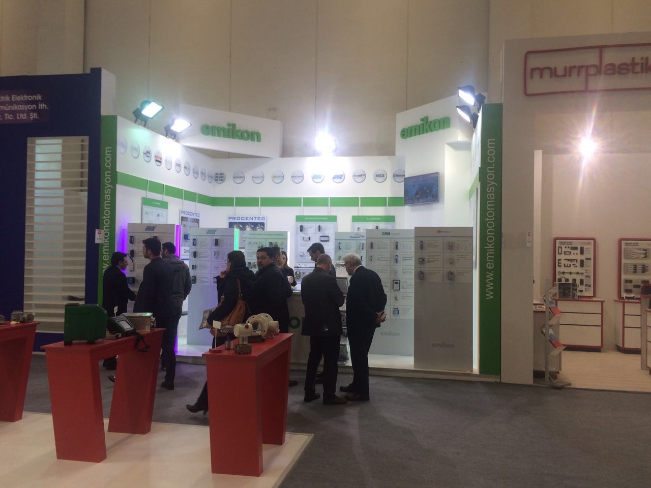 Ahşap Stand Tek Cephe Açık Stand