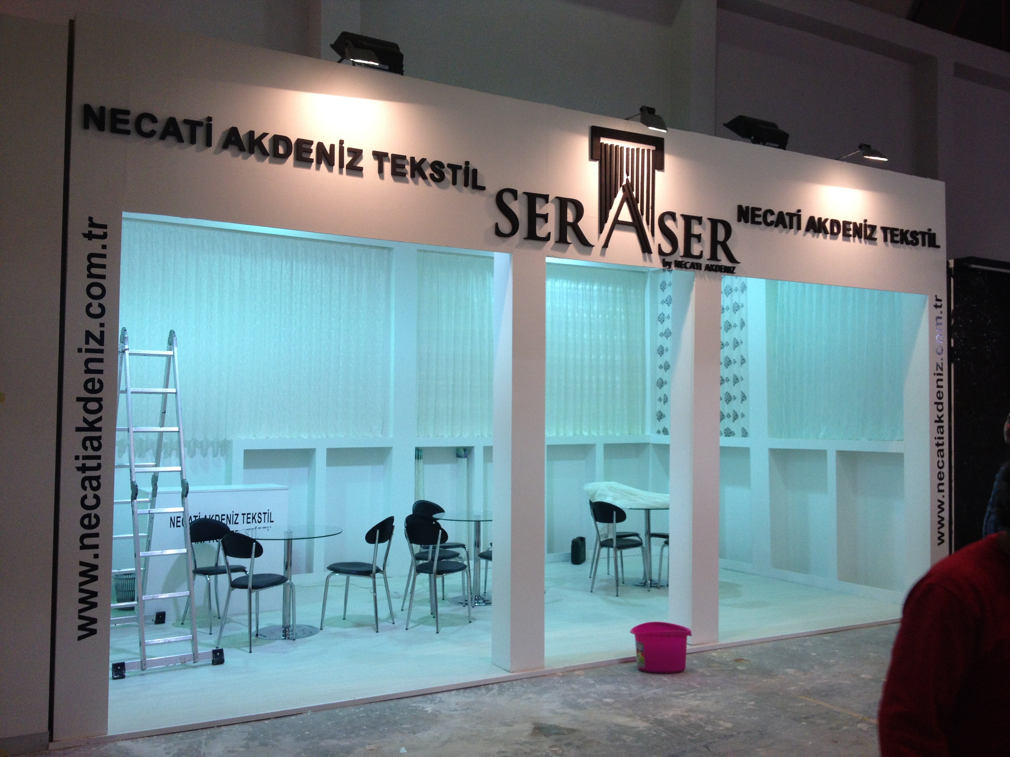 Ahşap Stand Tek Cephe Açık Stand