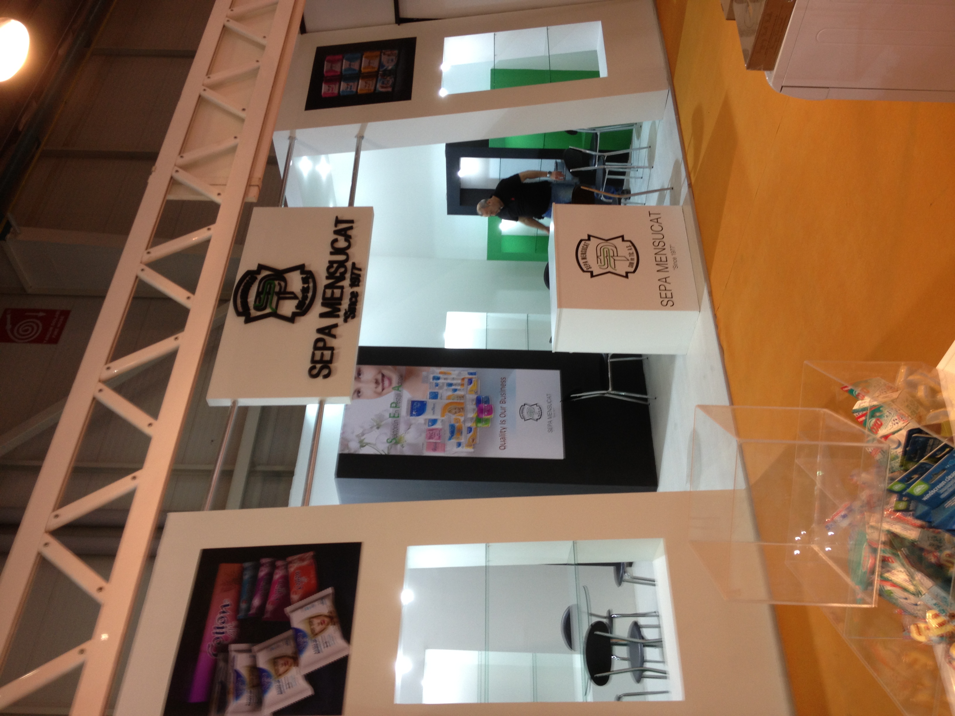 Ahşap Stand Tek Cephe Açık Stand