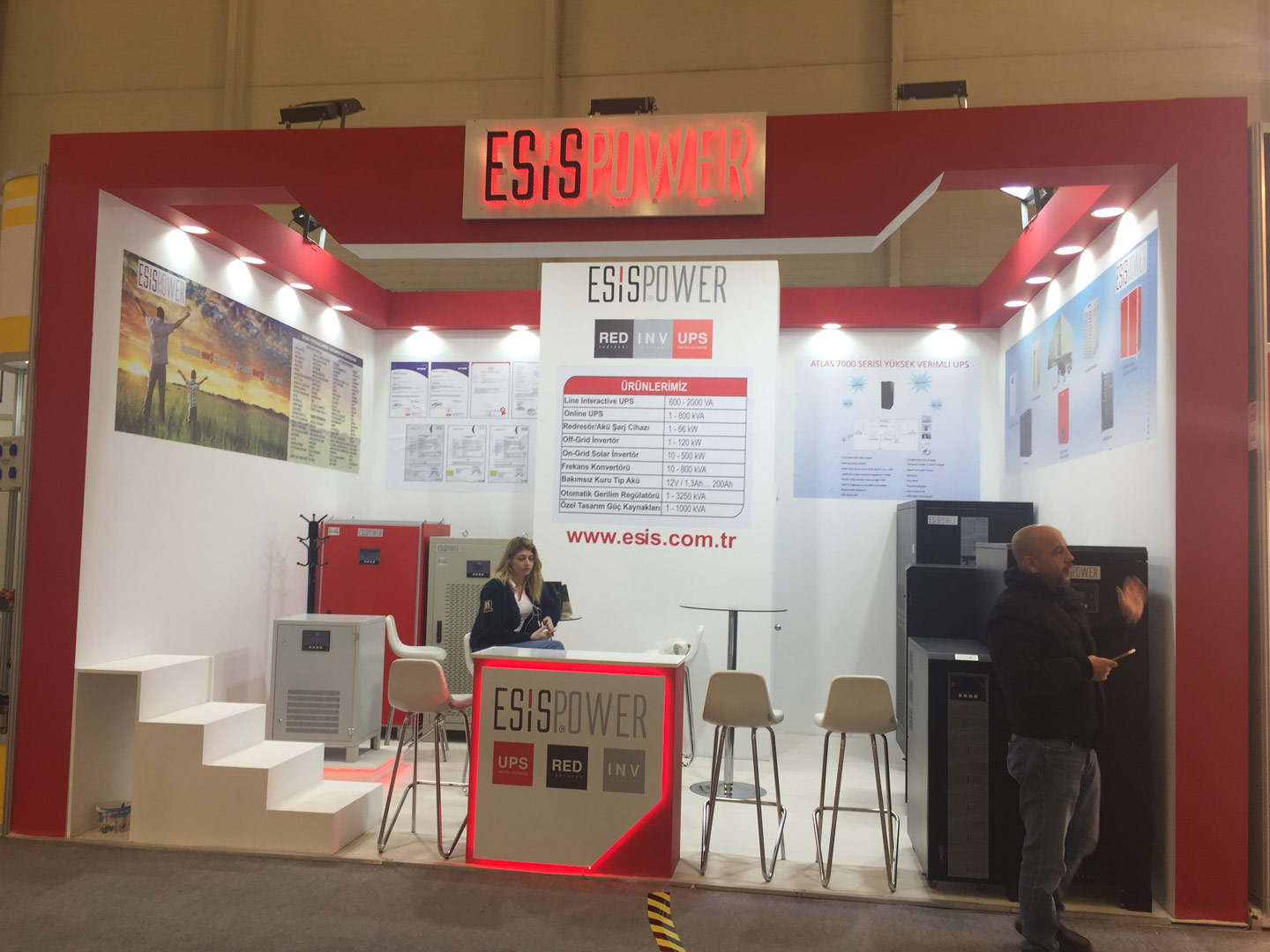 Ahşap Stand Tek Cephe Açık Stand