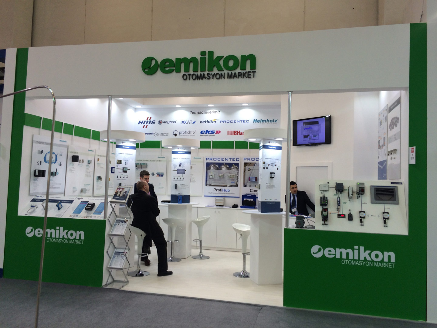 Ahşap Stand Tek Cephe Açık Stand