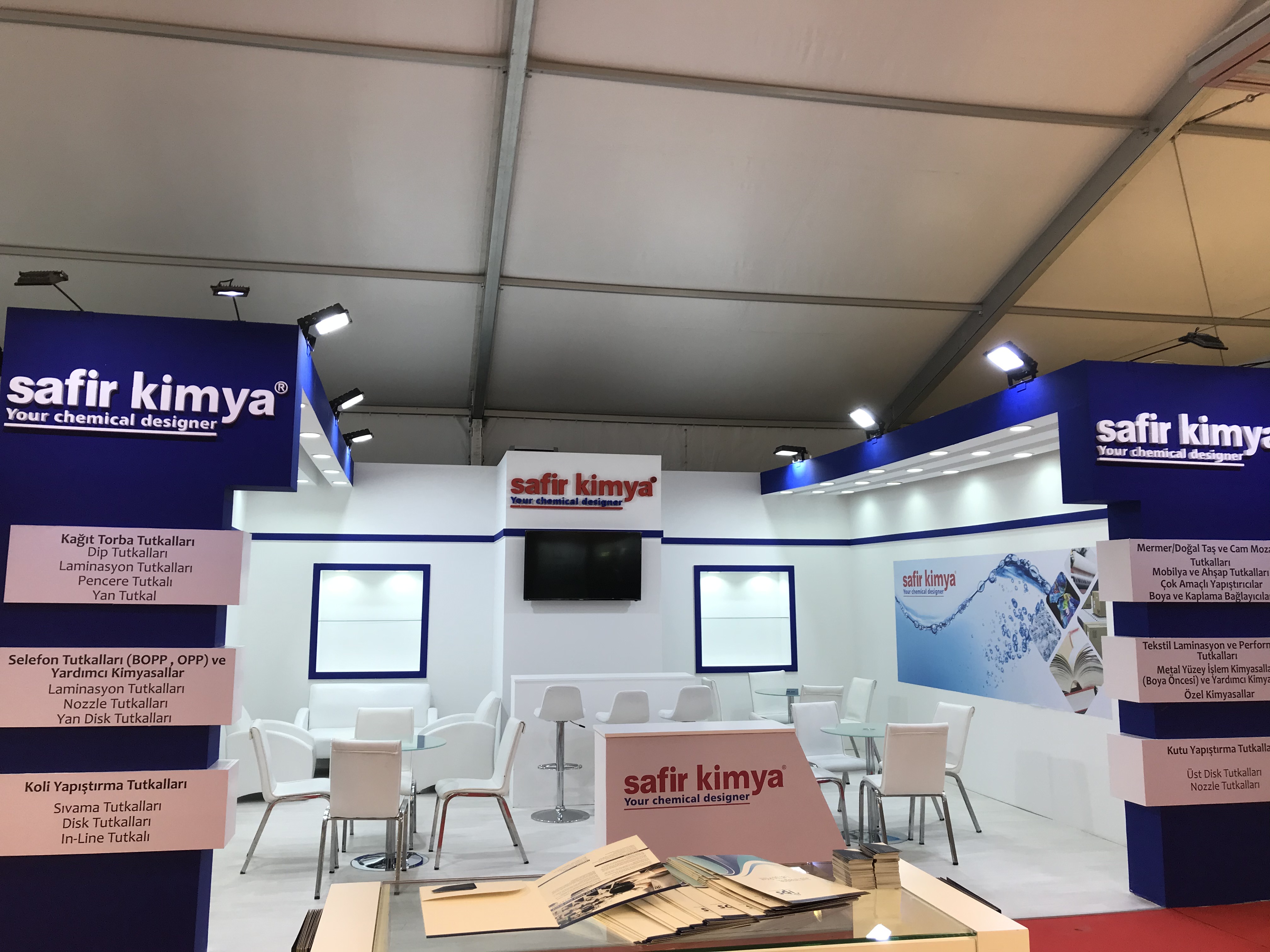 Ahşap Stand Tek Cephe Açık Stand