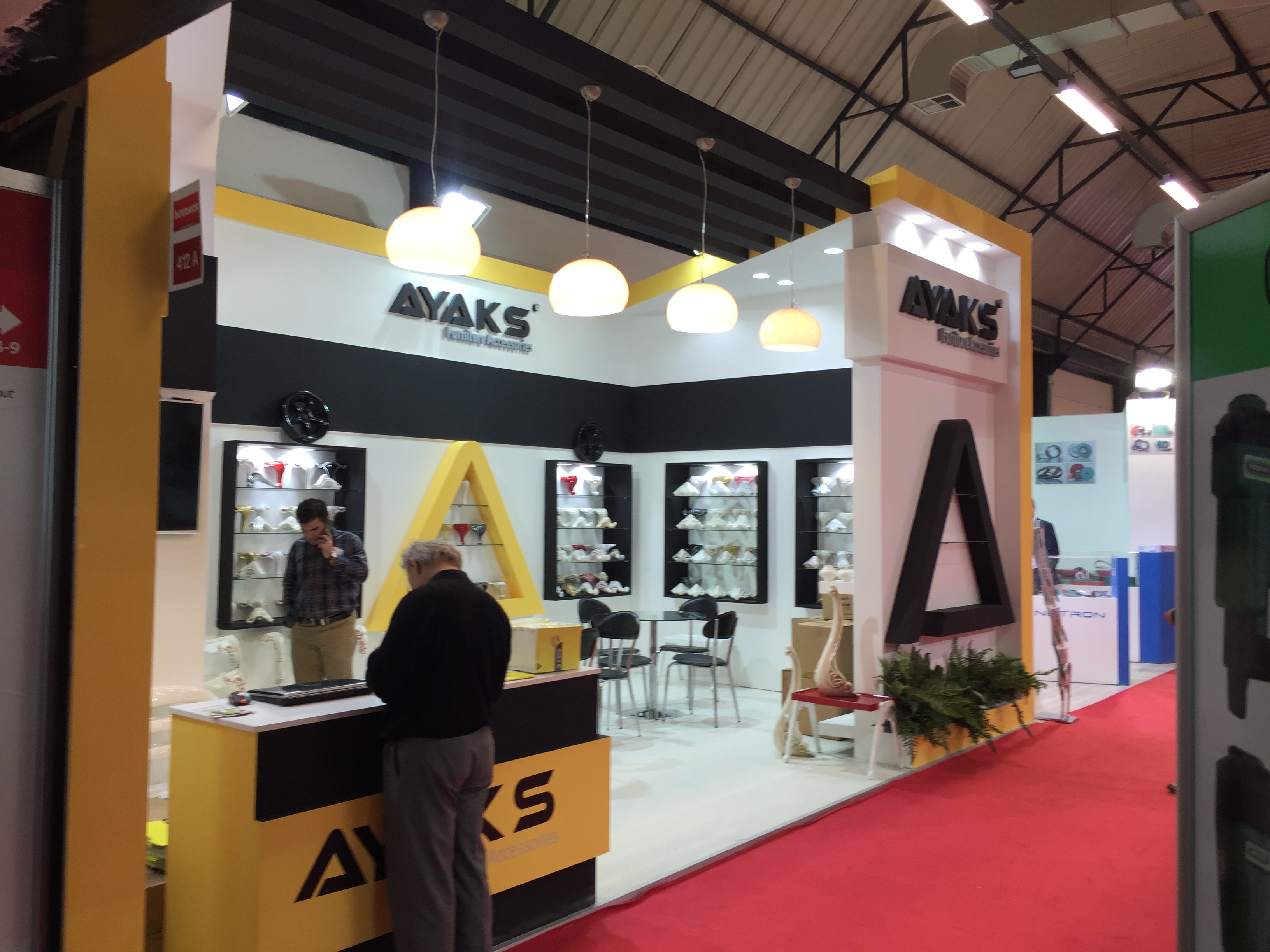 Ahşap Stand Tek Cephe Açık Stand