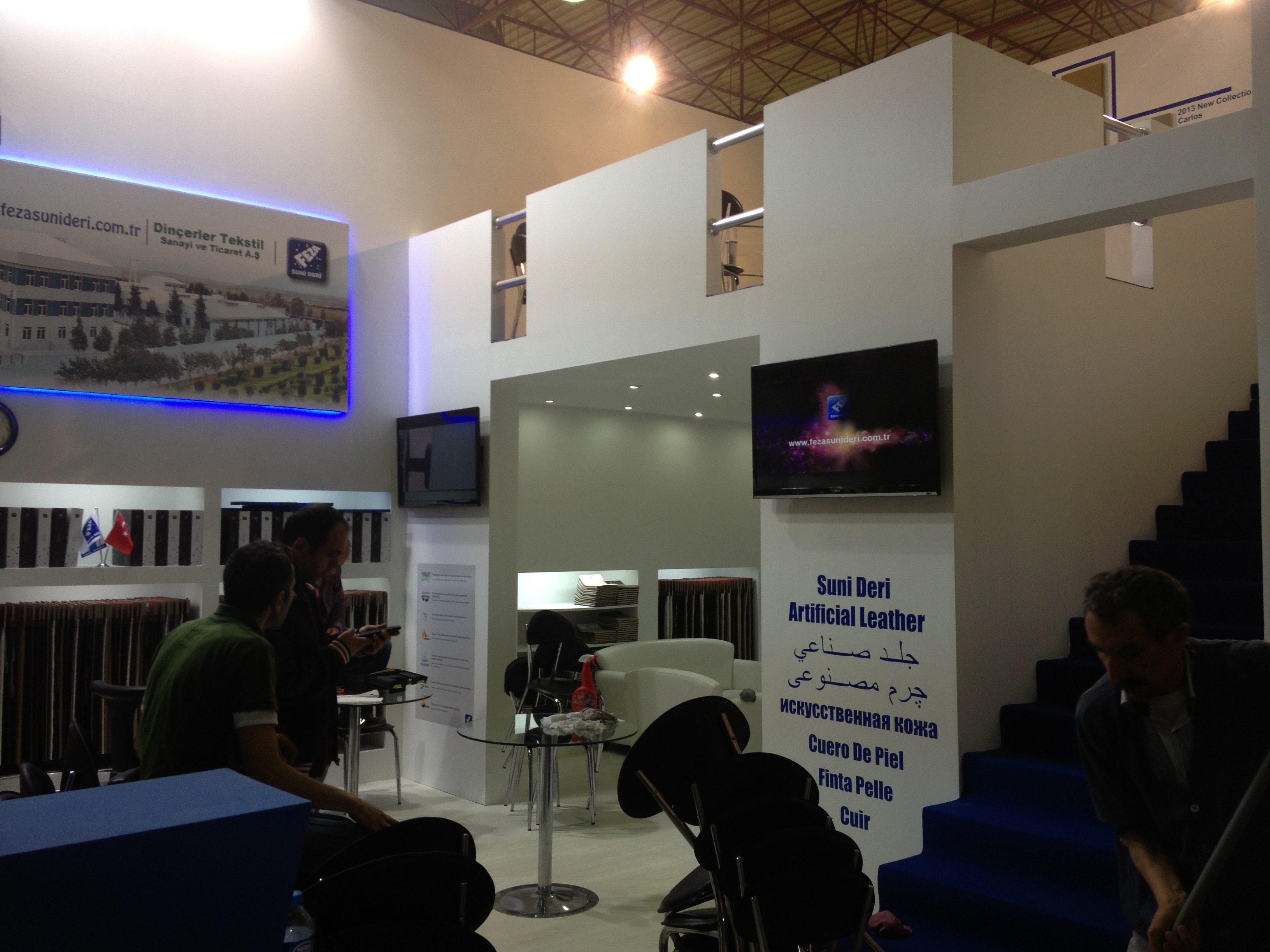 Ahşap Stand Çift Kat Stand 