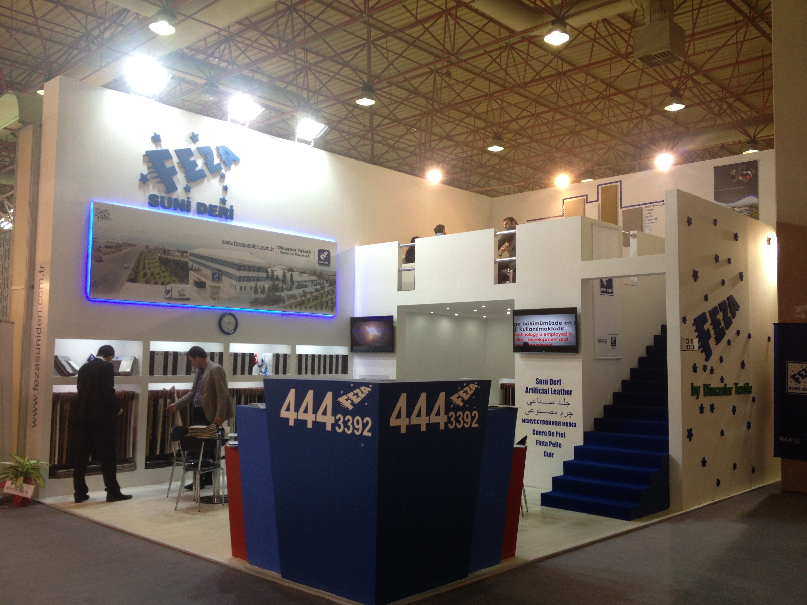 Ahşap Stand Çift Kat Stand 