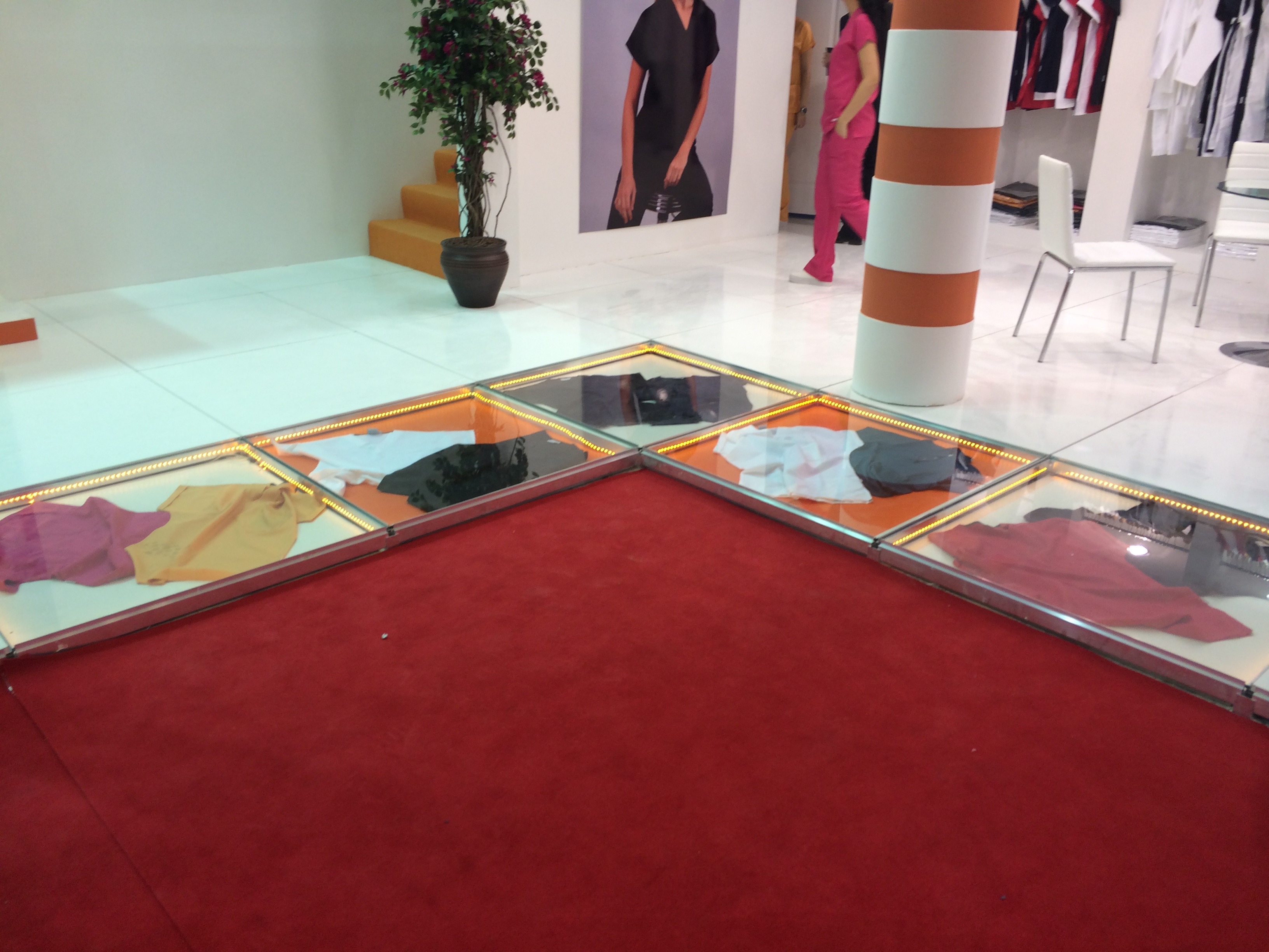 Ahşap Stand Çift Kat Stand 