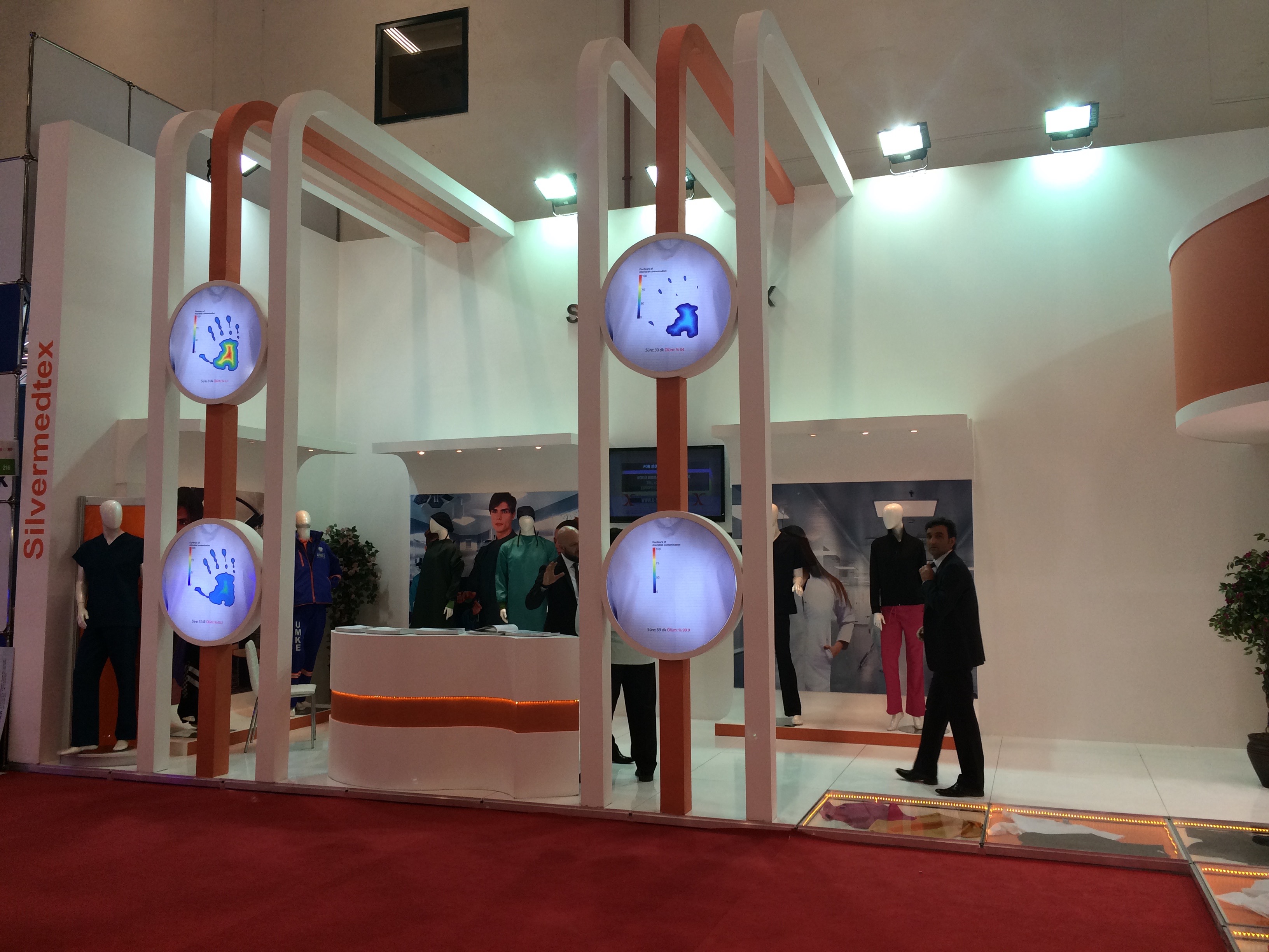 Ahşap Stand Çift Kat Stand 