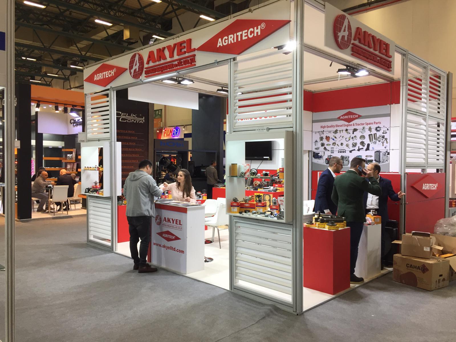 Maxima Stand Üç Tarafı Açık Stand