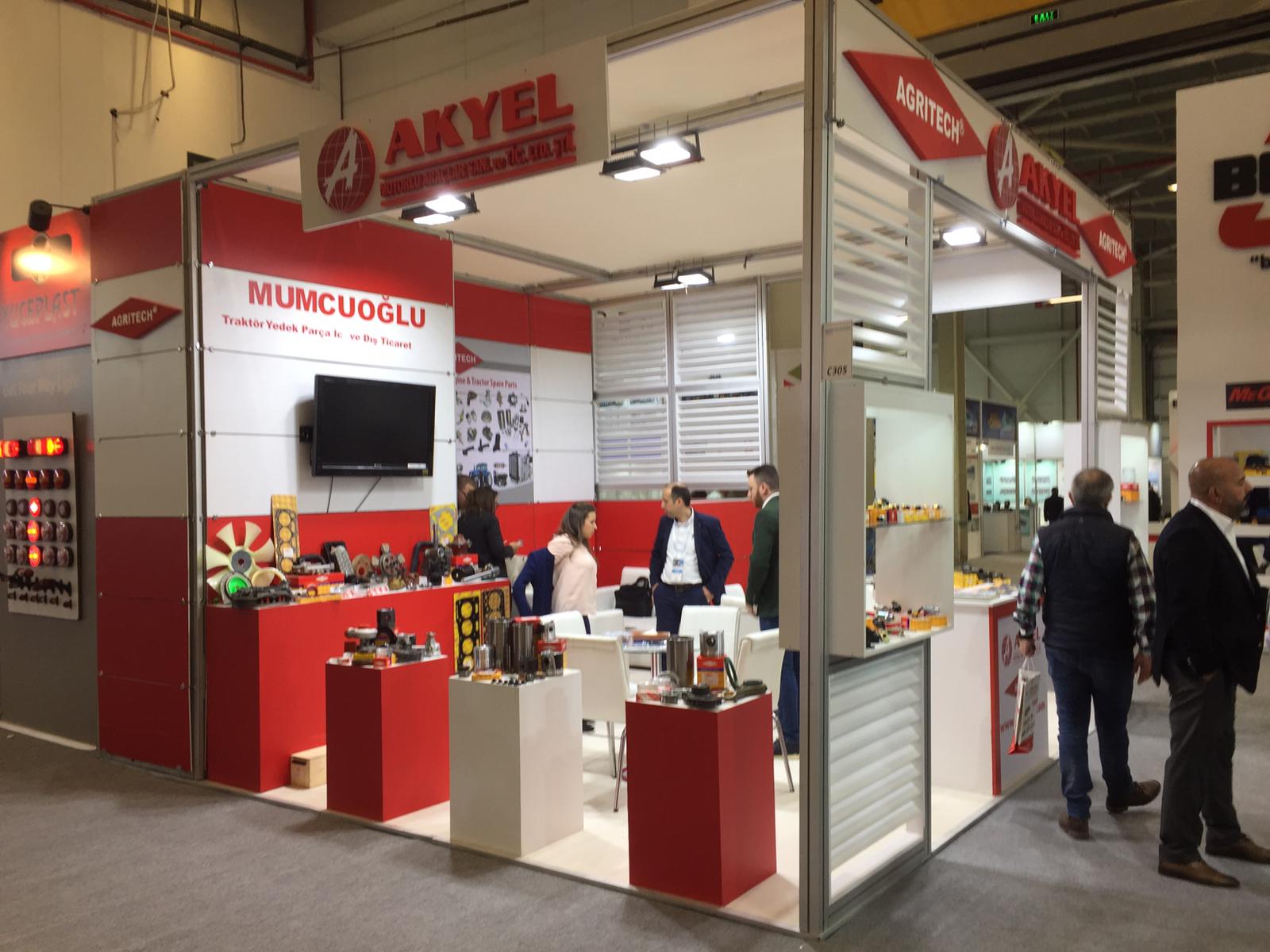 Maxima Stand Üç Tarafı Açık Stand
