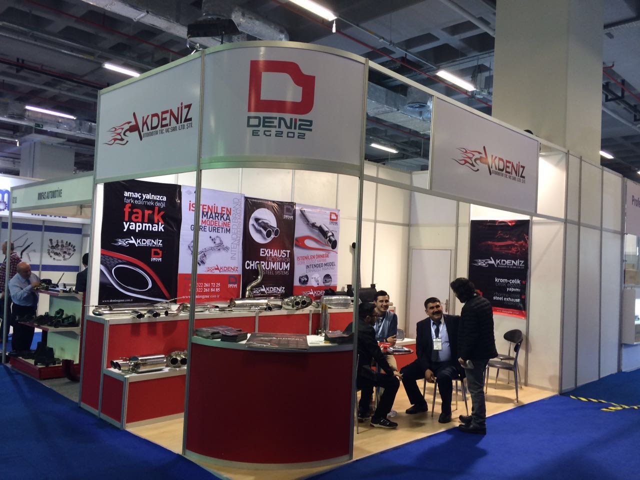 Octonorm Stand Köşe Stand