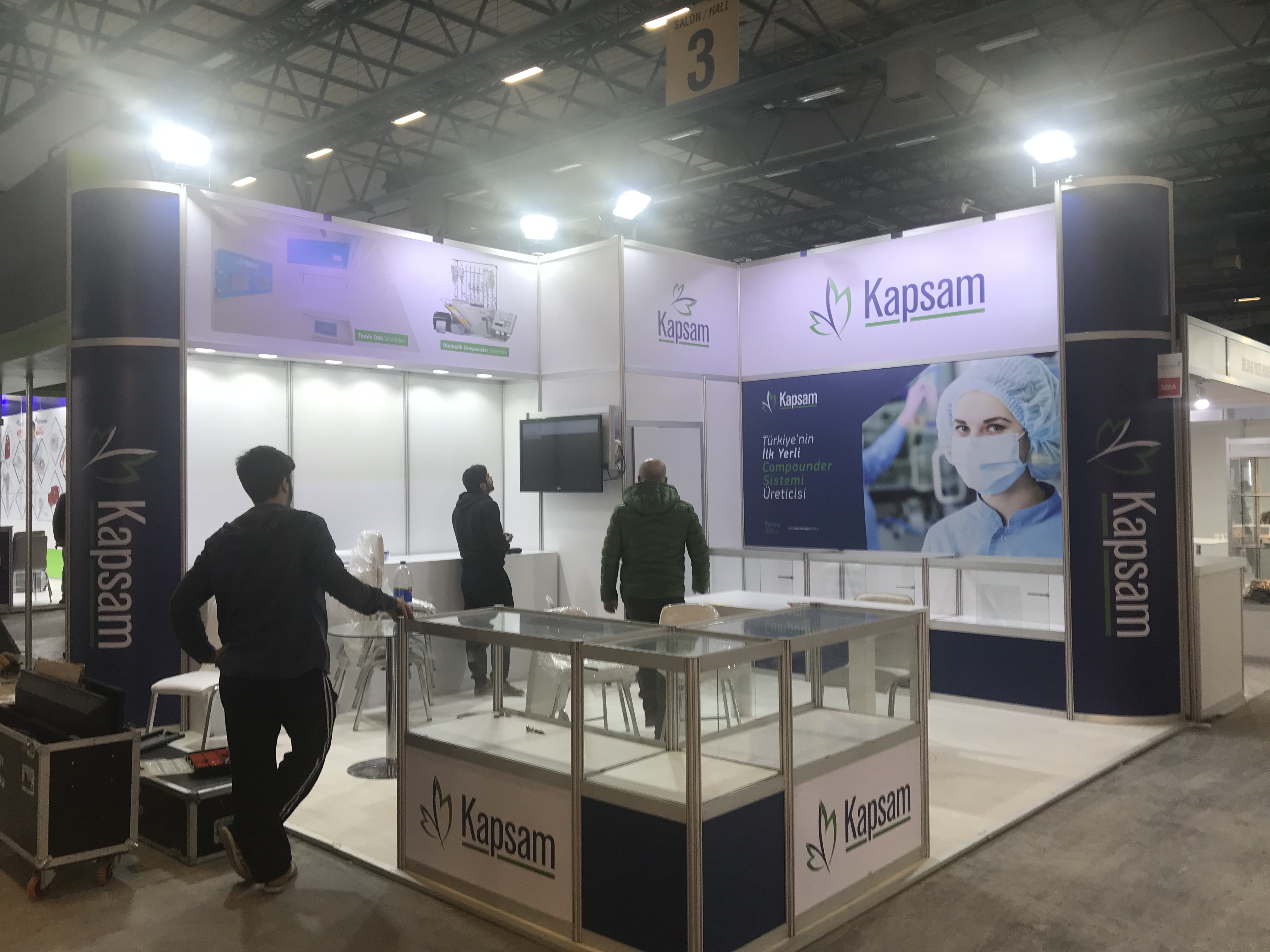 Octonorm Stand Köşe Stand