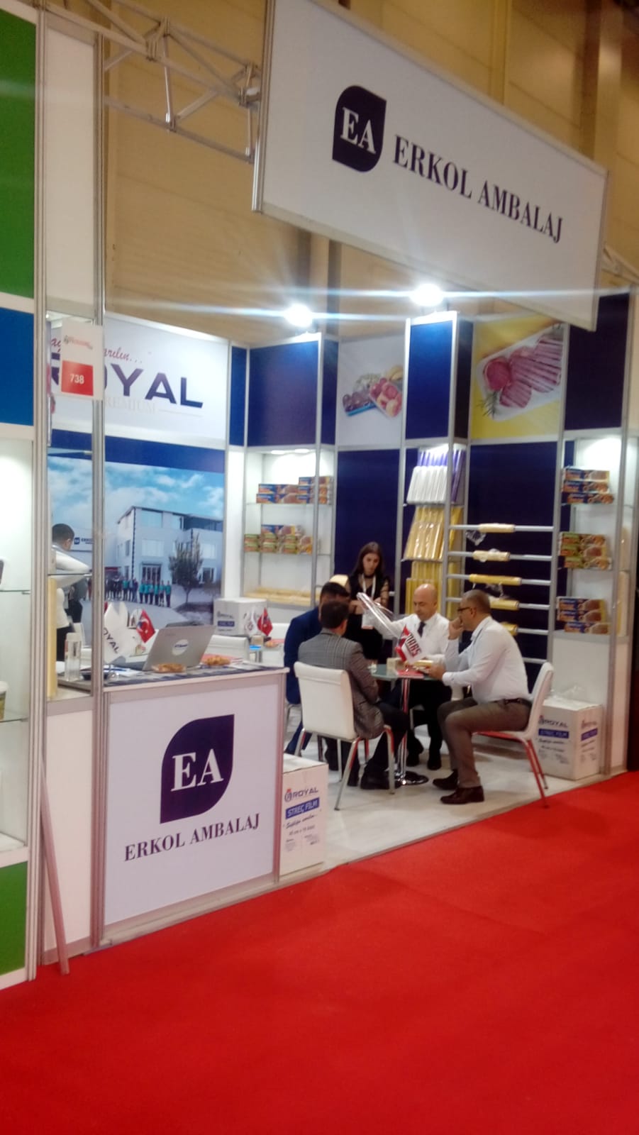 Octonorm Stand Tek Cephe Açık Stand