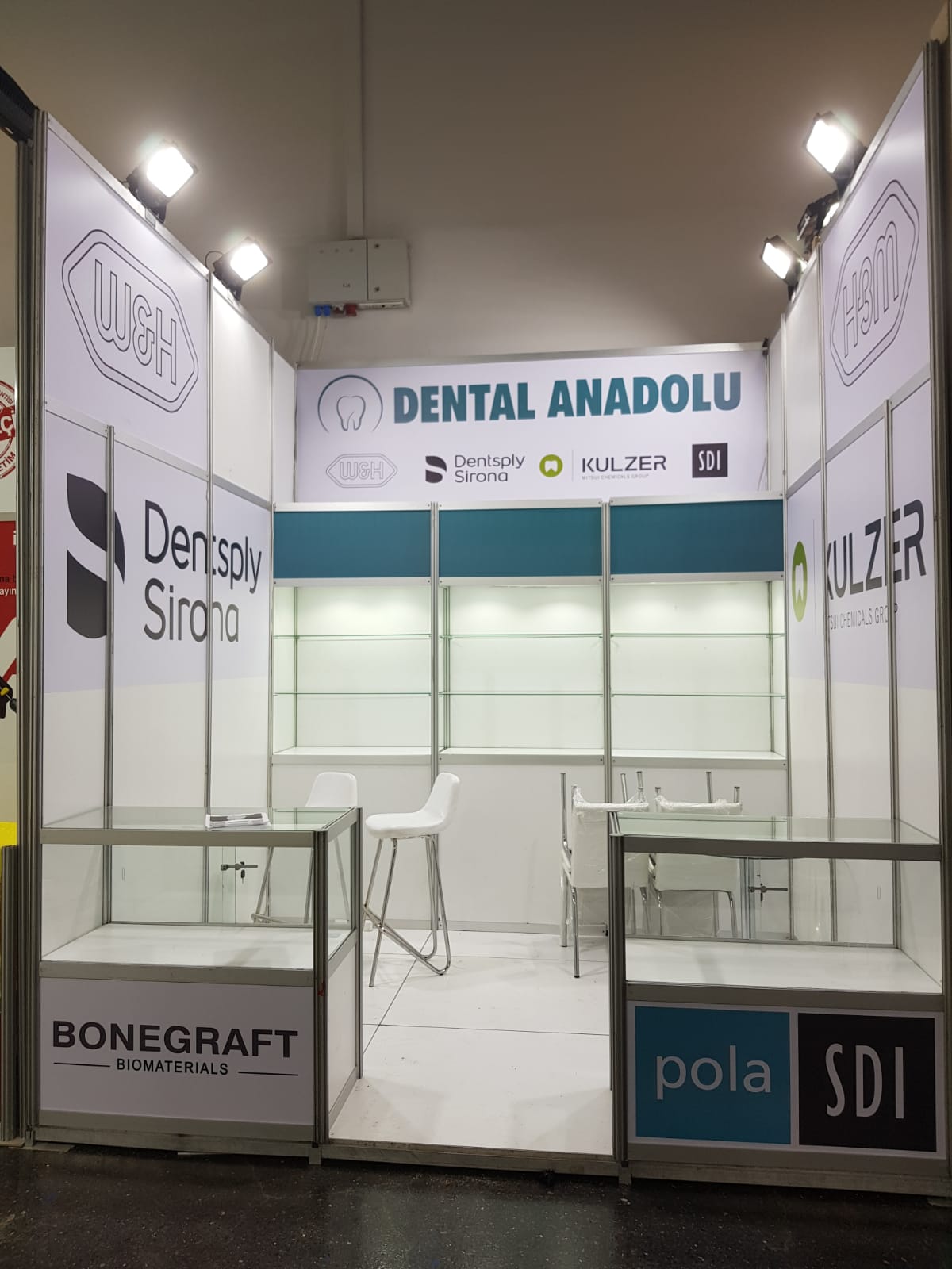 Octonorm Stand Tek Cephe Açık Stand