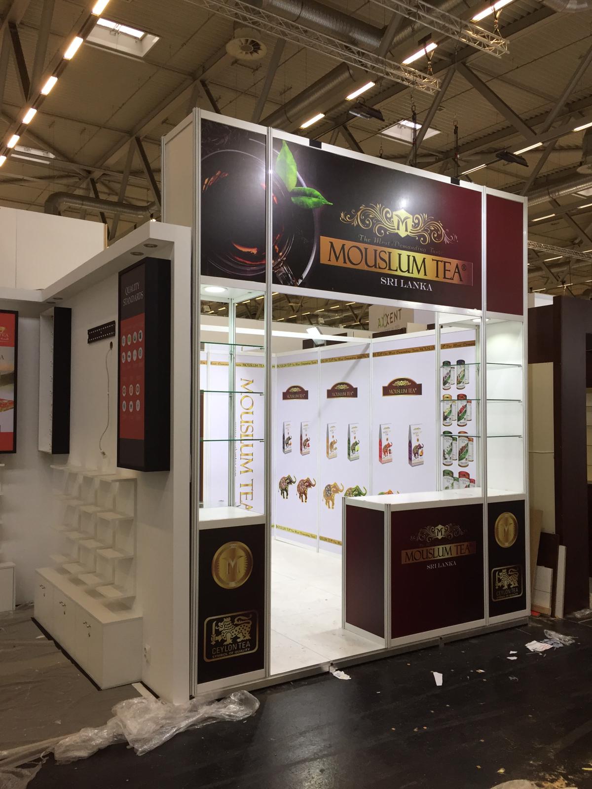 Octonorm Stand Tek Cephe Açık Stand