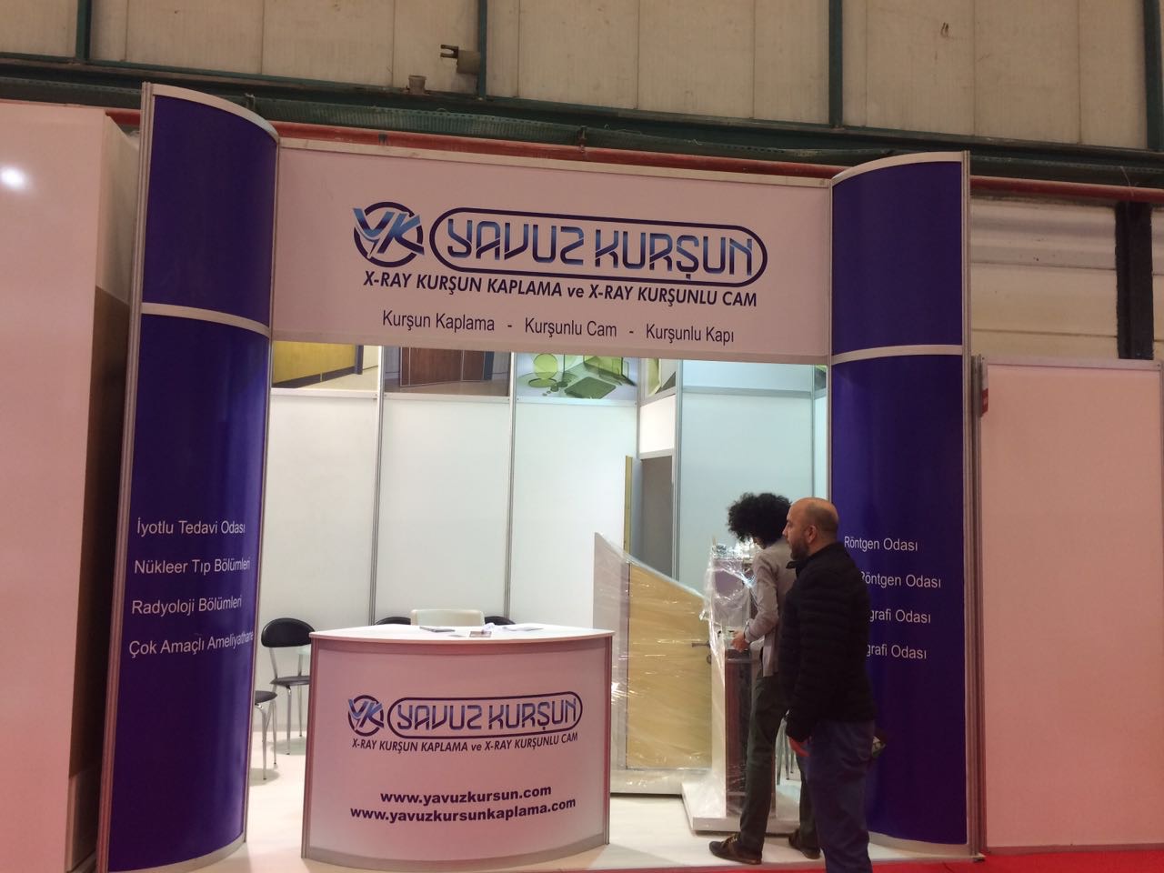 Octonorm Stand Tek Cephe Açık Stand