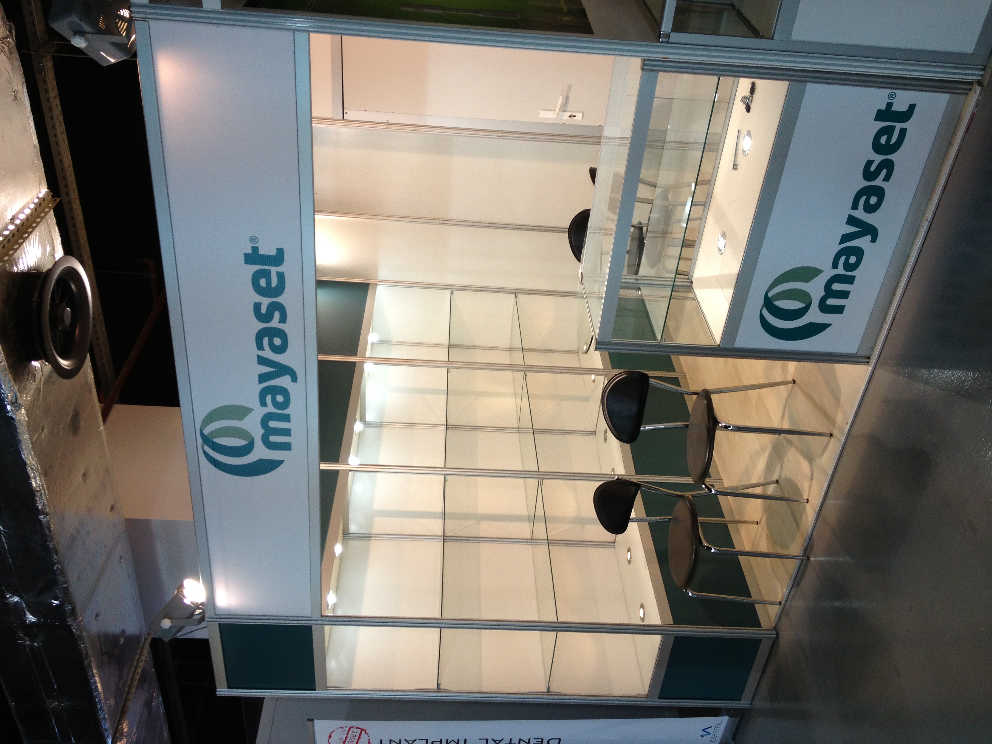 Octonorm Stand Tek Cephe Açık Stand