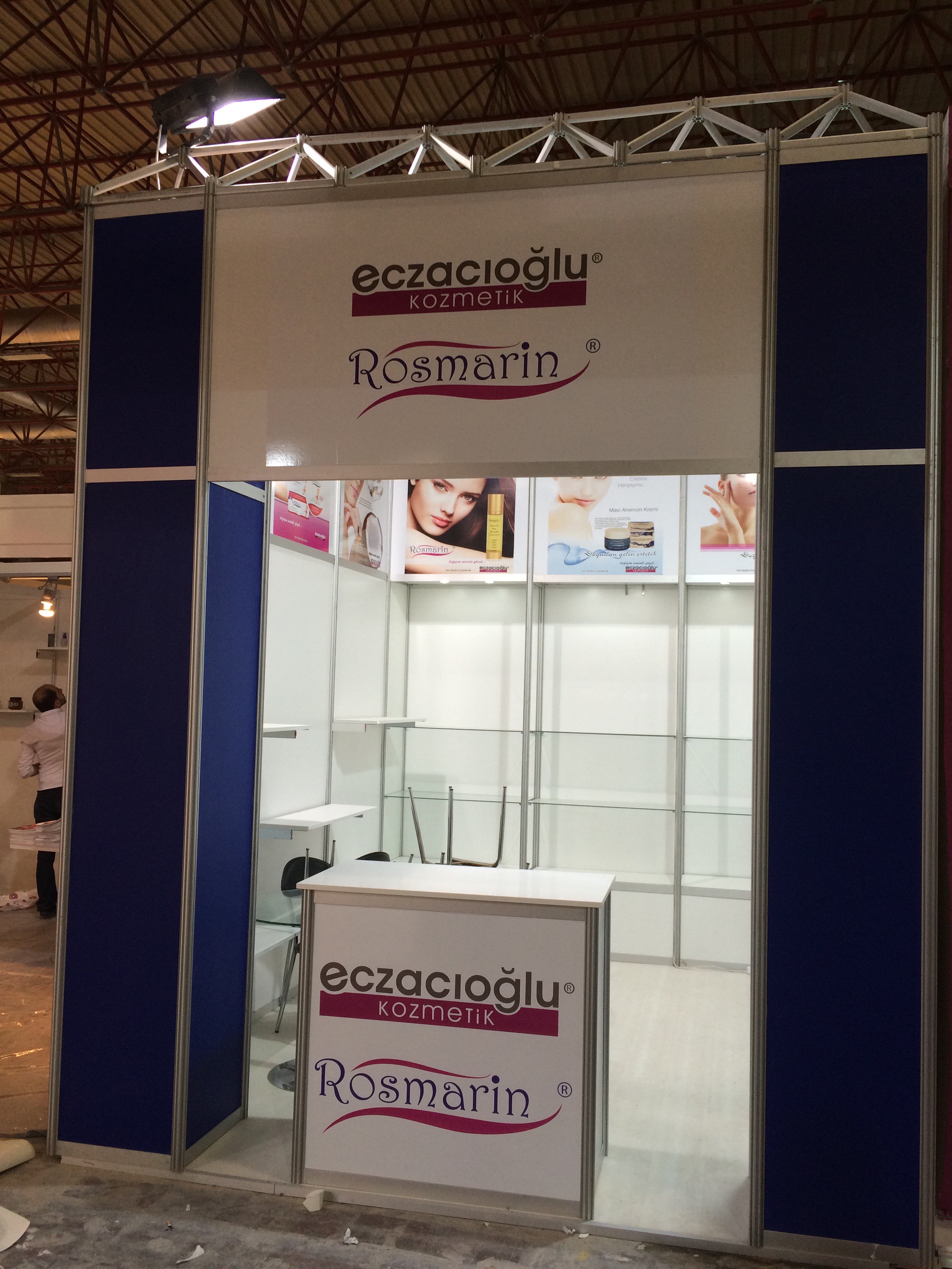 Octonorm Stand Tek Cephe Açık Stand