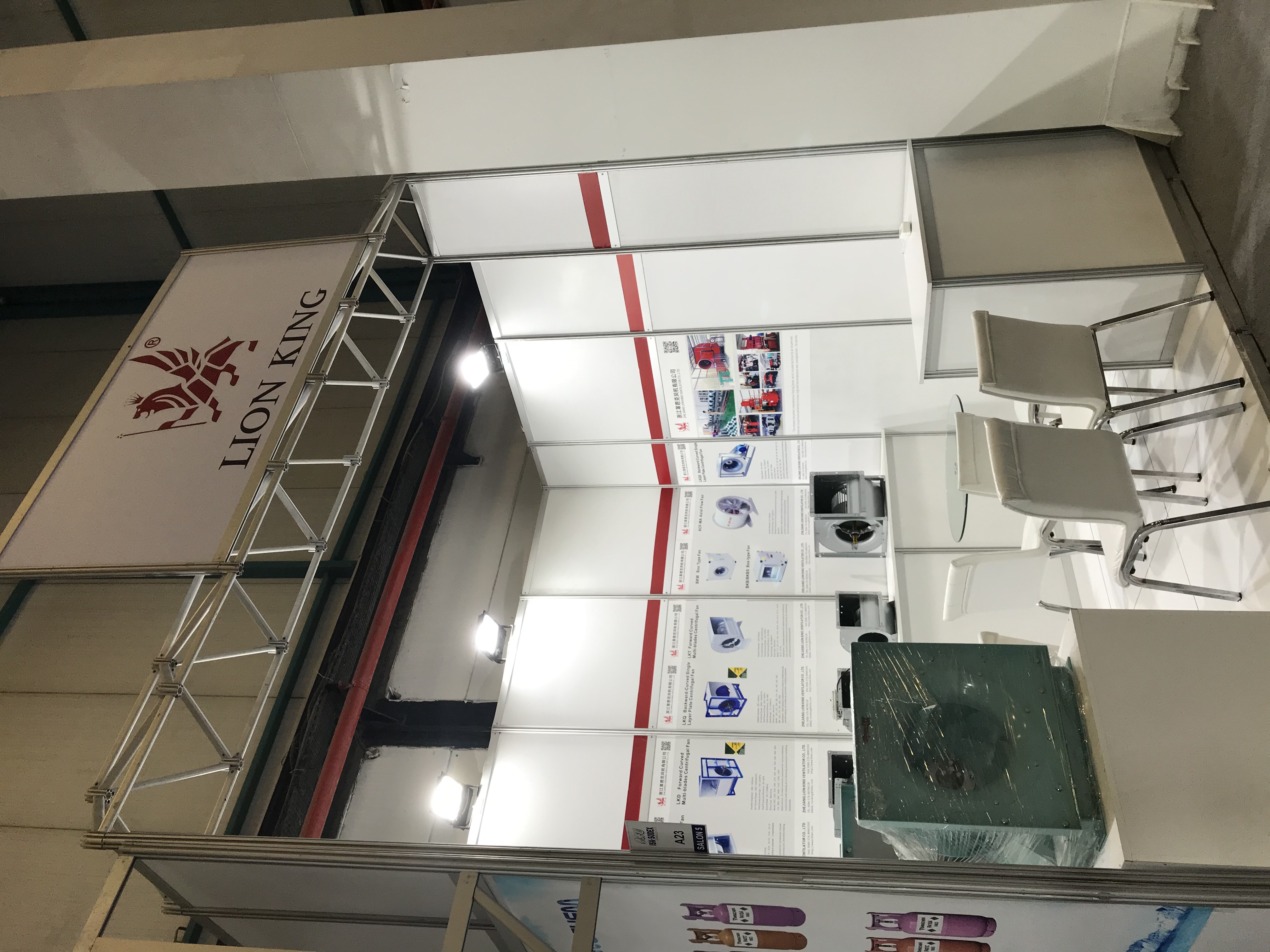 Octonorm Stand Tek Cephe Açık Stand