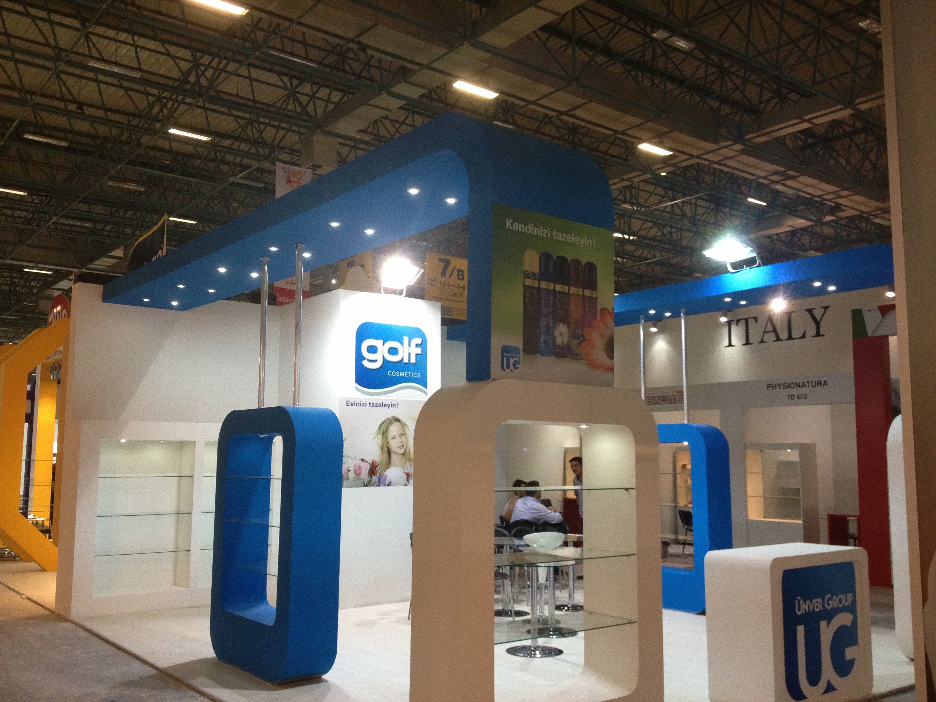 Ahşap Stand Üç Tarafı Açık Stand