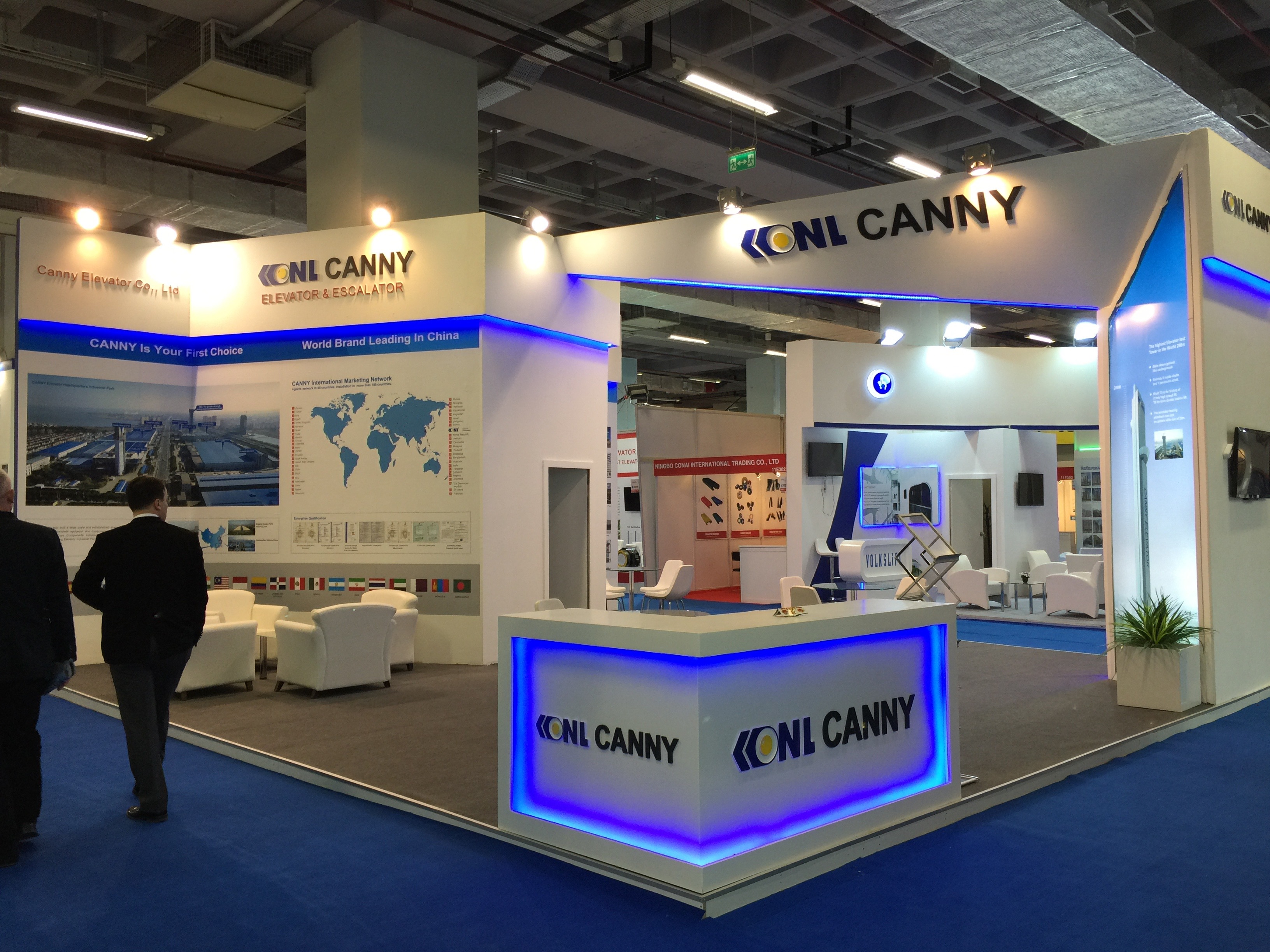 Ahşap Stand Üç Tarafı Açık Stand