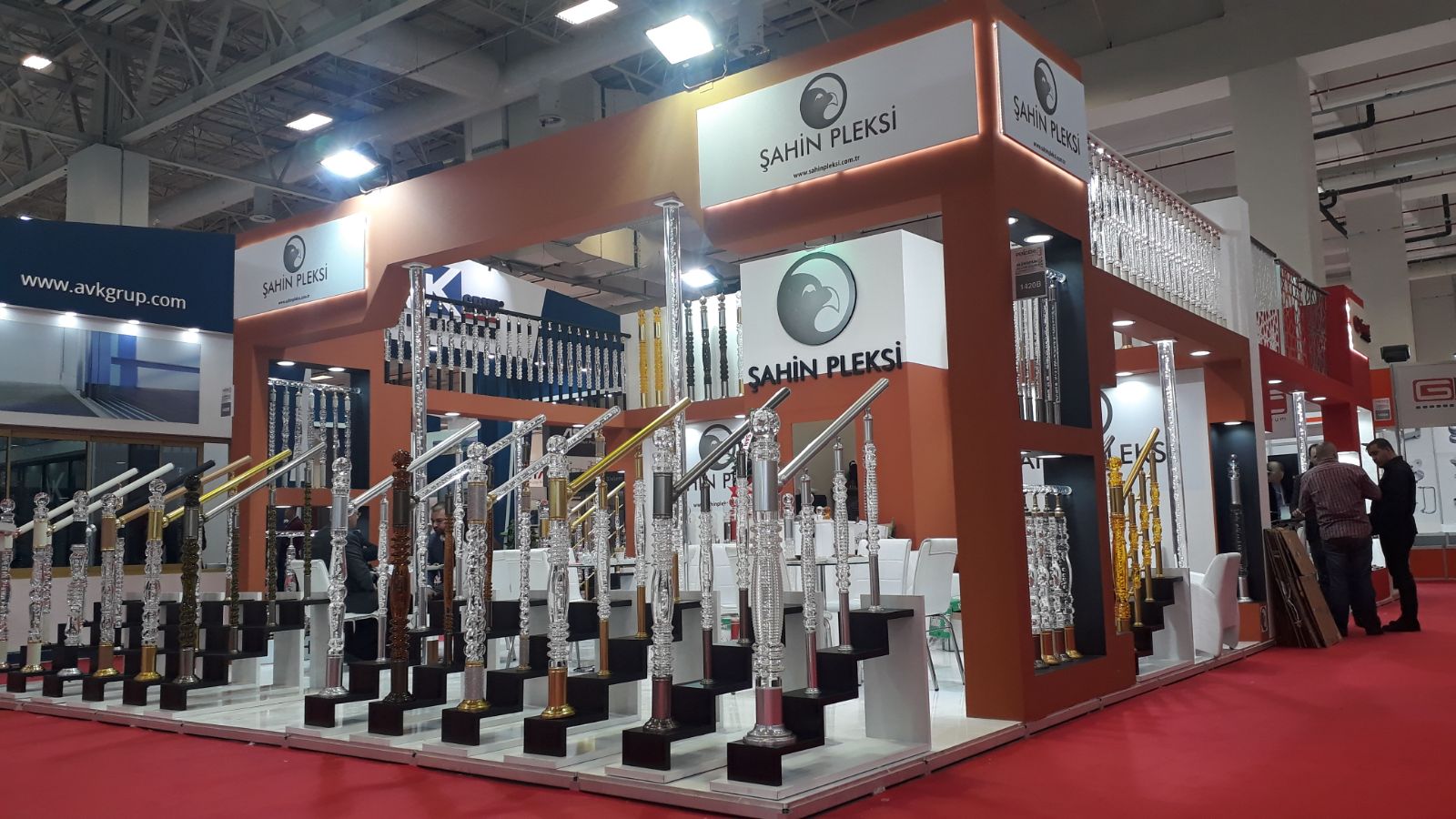 Ahşap Stand Üç Tarafı Açık Stand