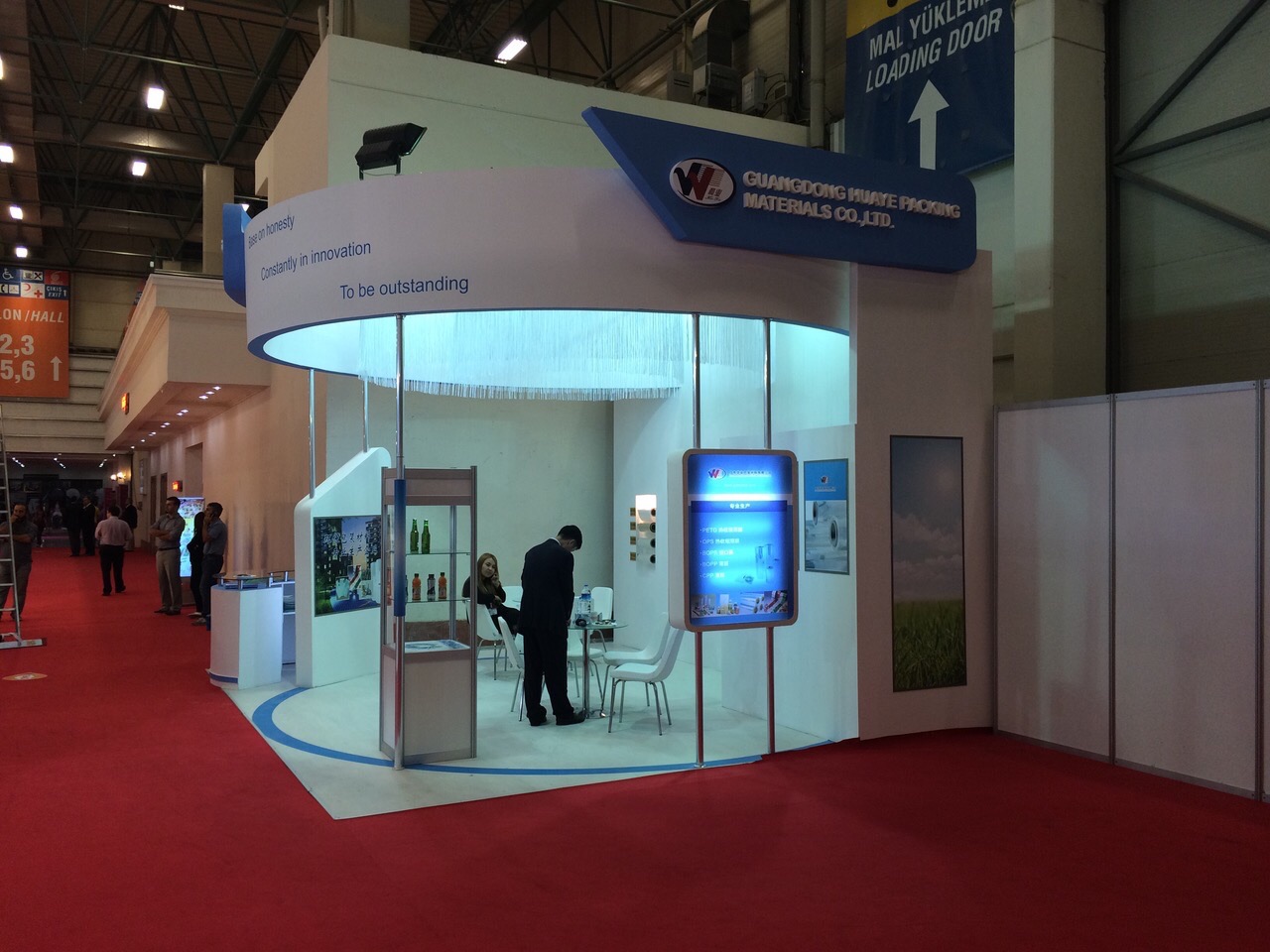 Ahşap Stand Üç Tarafı Açık Stand