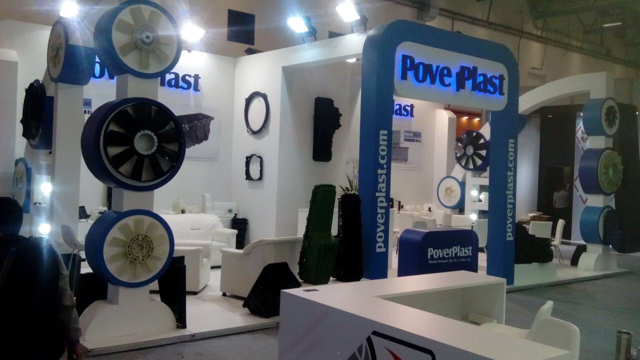 Ahşap Stand Üç Tarafı Açık Stand