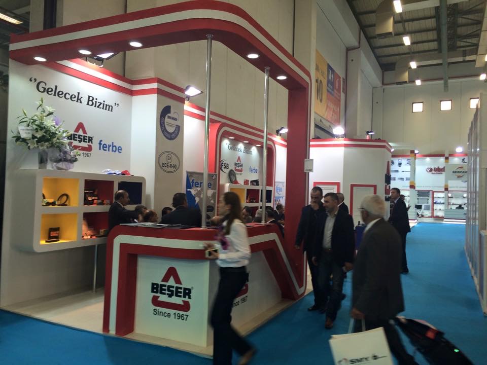 Ahşap Stand Üç Tarafı Açık Stand